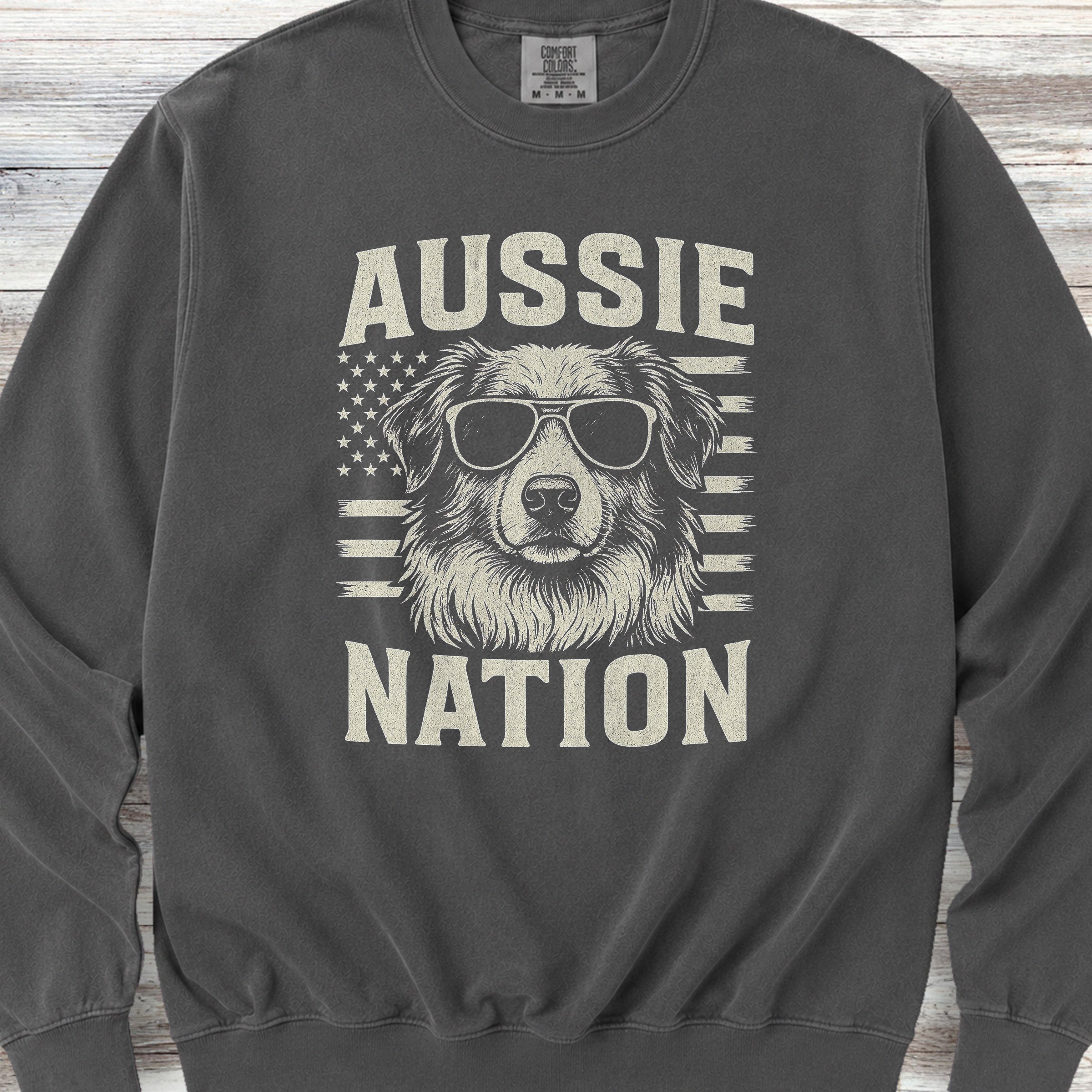 Australian Shepherd Nation Sweatshirt - Pepper