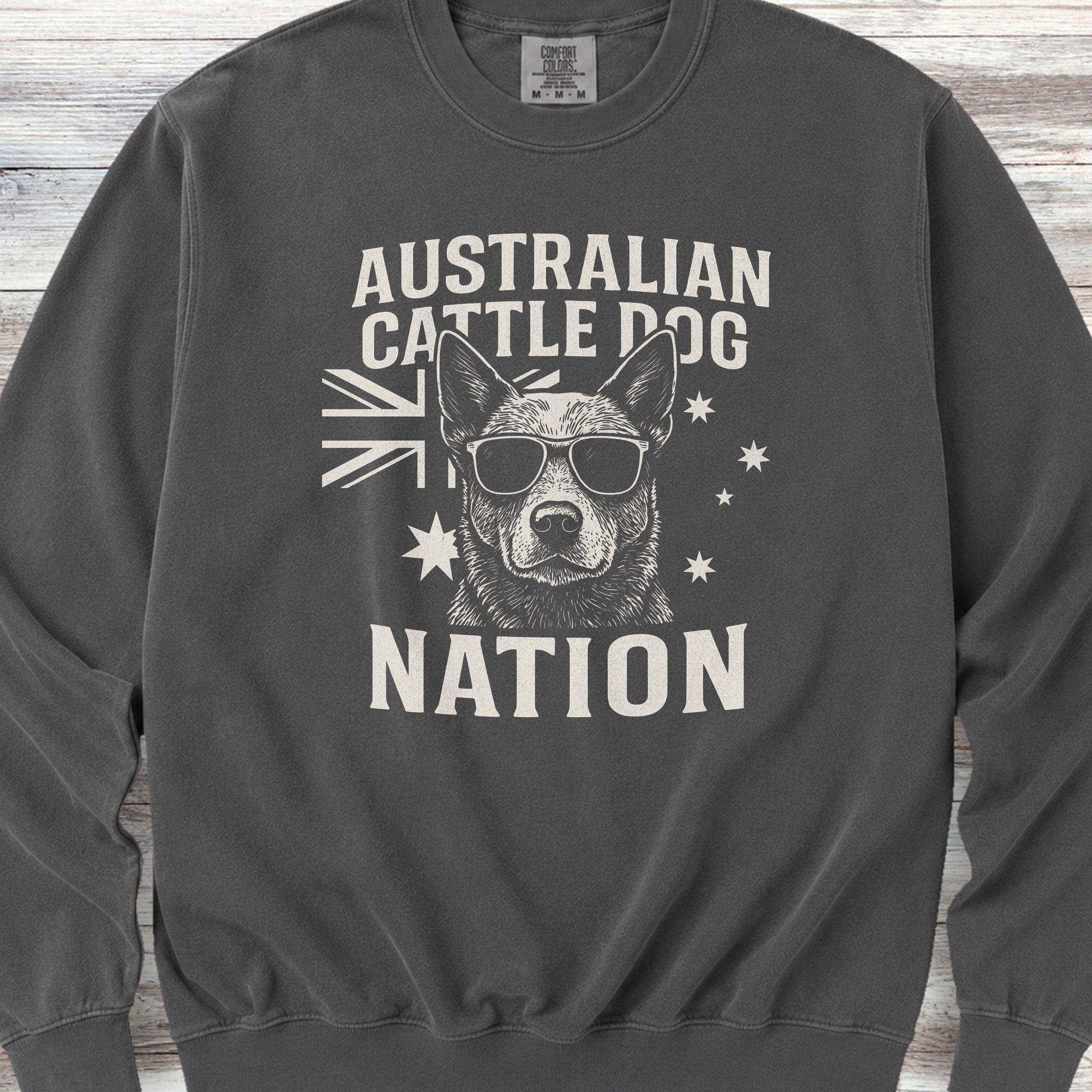 Australian Cattle Dog Australia Sweatshirt - Pepper