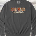 Dog Walk Weather Faux Patchwork Sweatshirt - Pepper