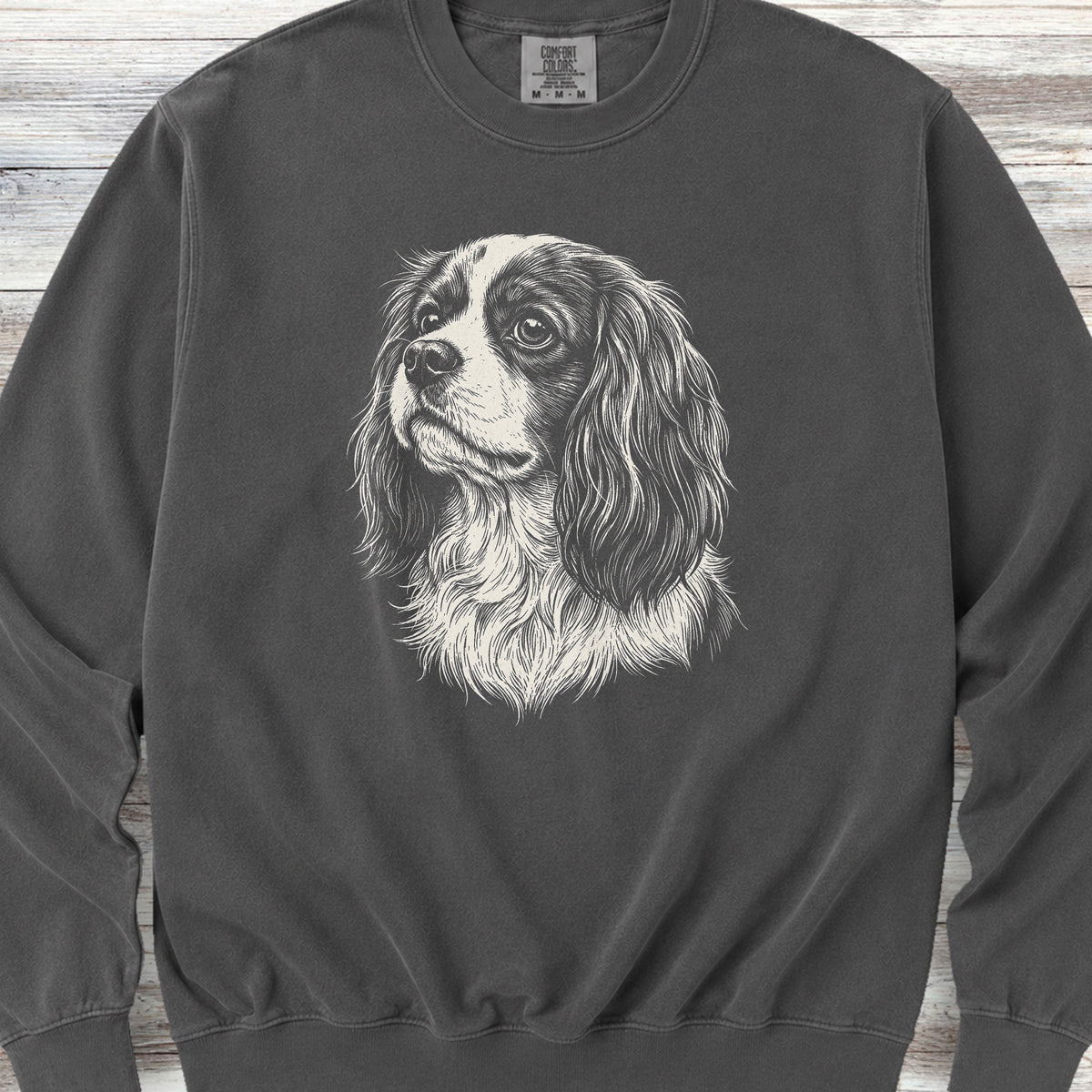 Cavalier King Charles Spaniel Loyalty Sweatshirt - Pepper