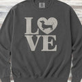 Dachshund Heart Sweatshirt - Pepper