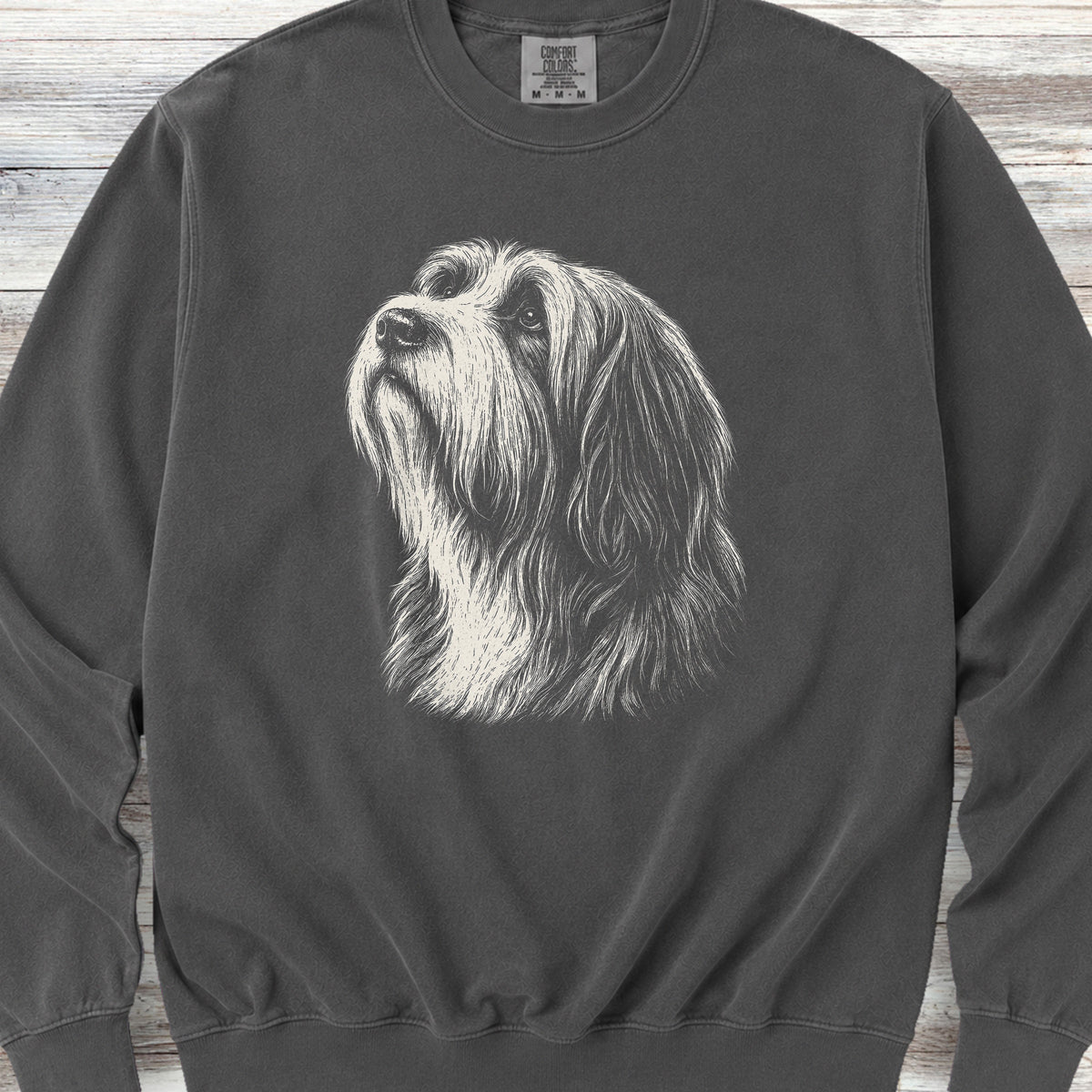 Bearded Collie Loyalty Sweatshirt - Pepper