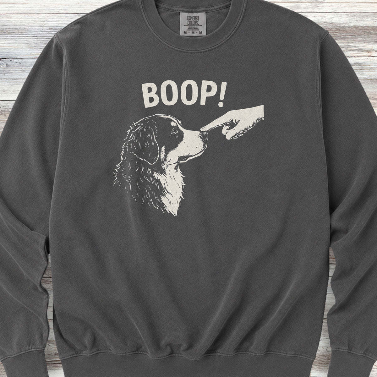 Bernese Mountain Dog BOOP! Sweatshirt - Pepper