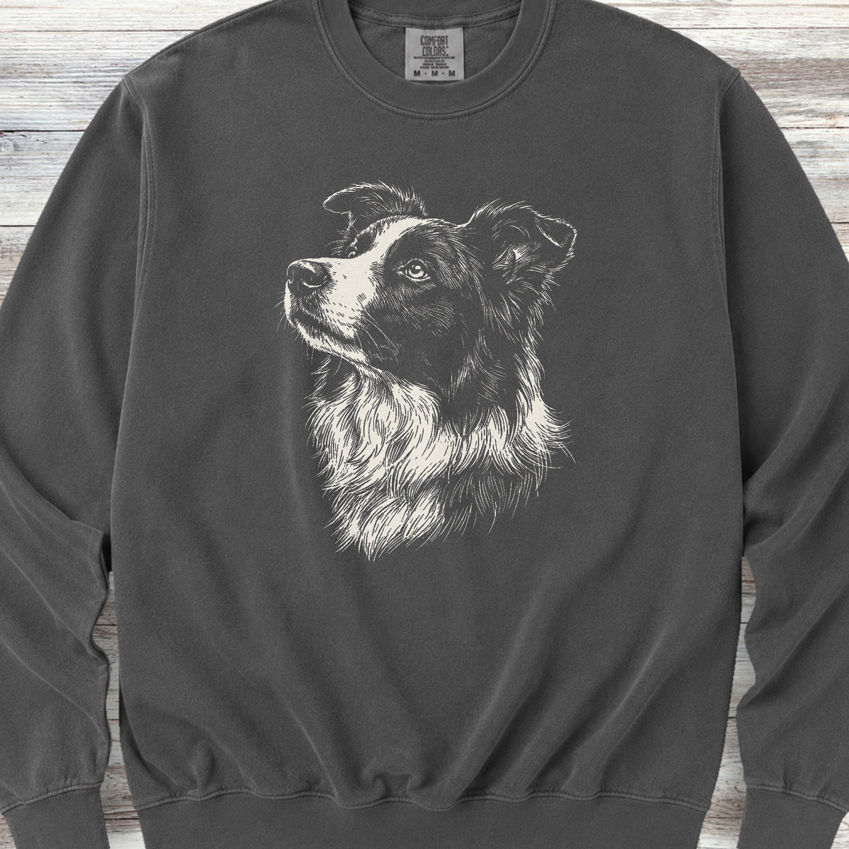 Border Collie Loyalty Sweatshirt - Pepper