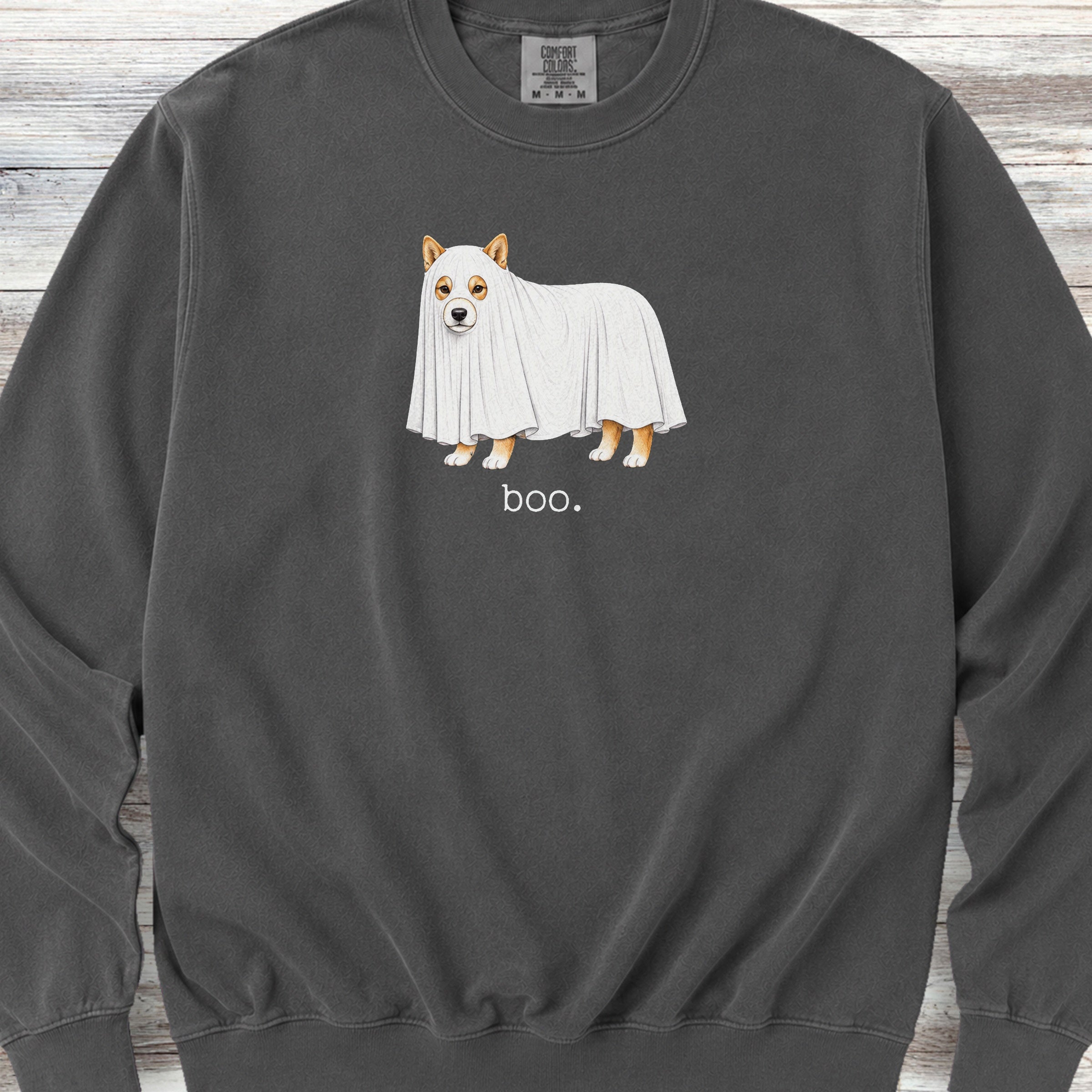 Shiba Inu Boo Sweatshirt - Pepper