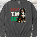 Bernese Mountain Dog Big Sweatshirt - Pepper