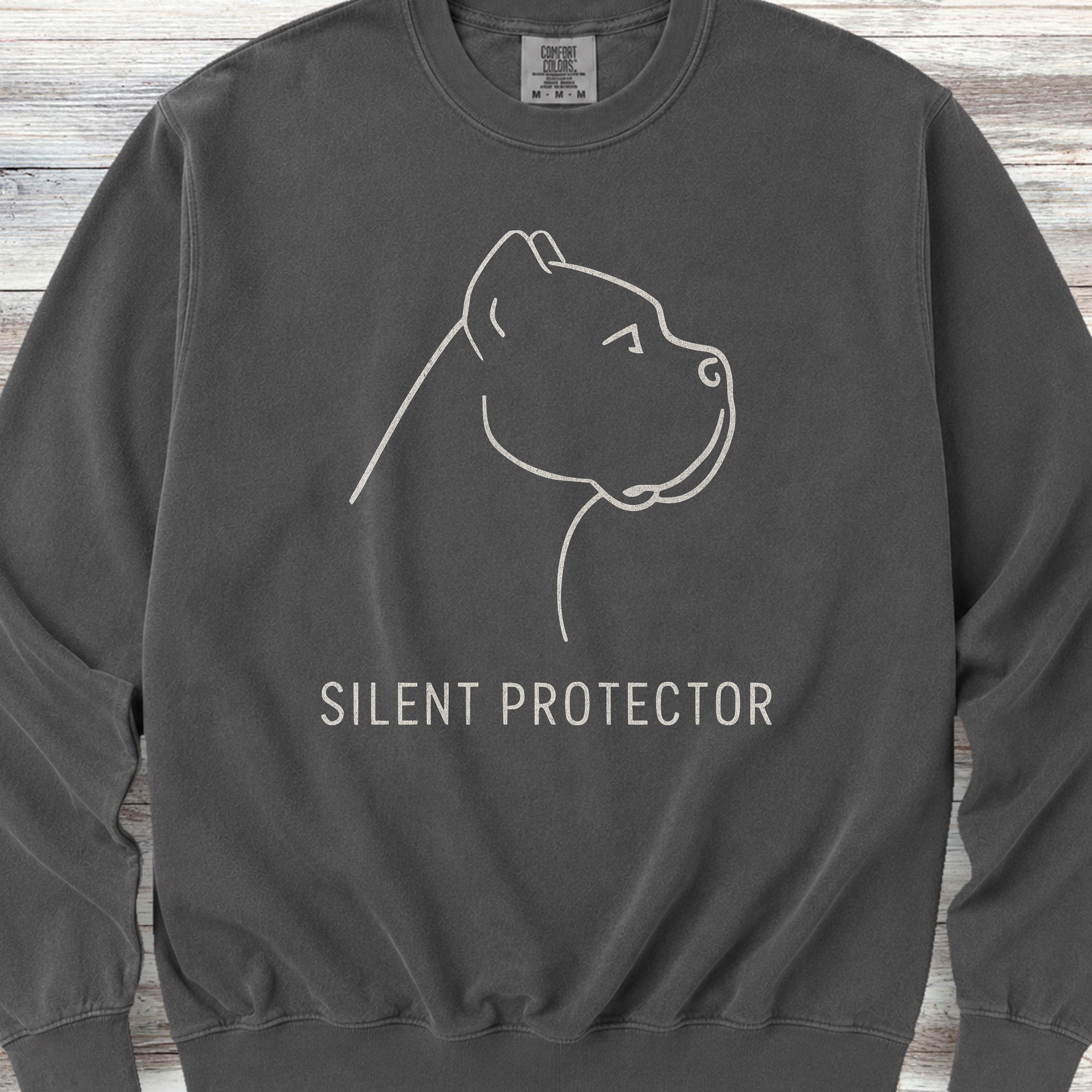 Cane Corso Silent Protector Sweatshirt - Pepper