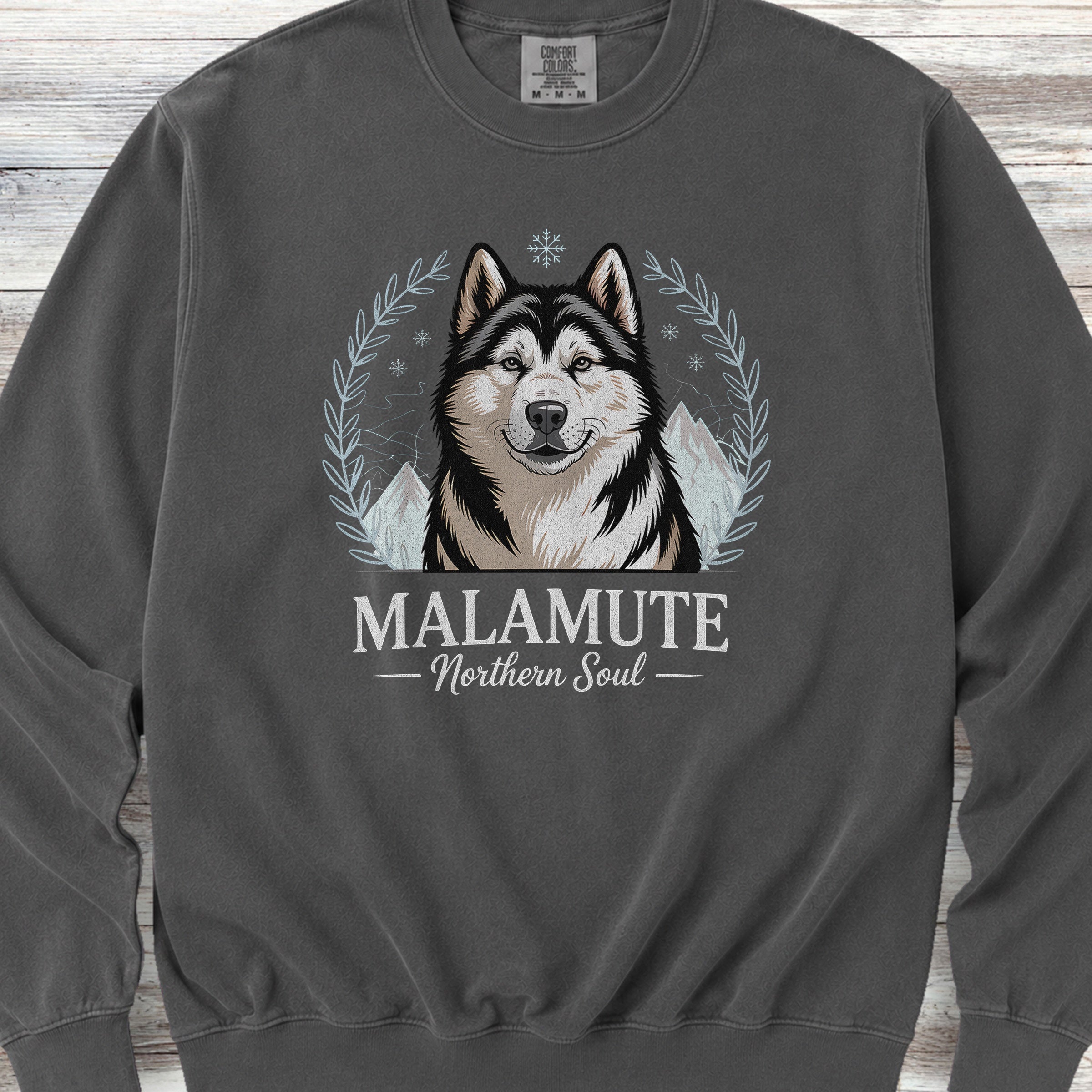 Malamute Northern Soul Sweatshirt - Pepper