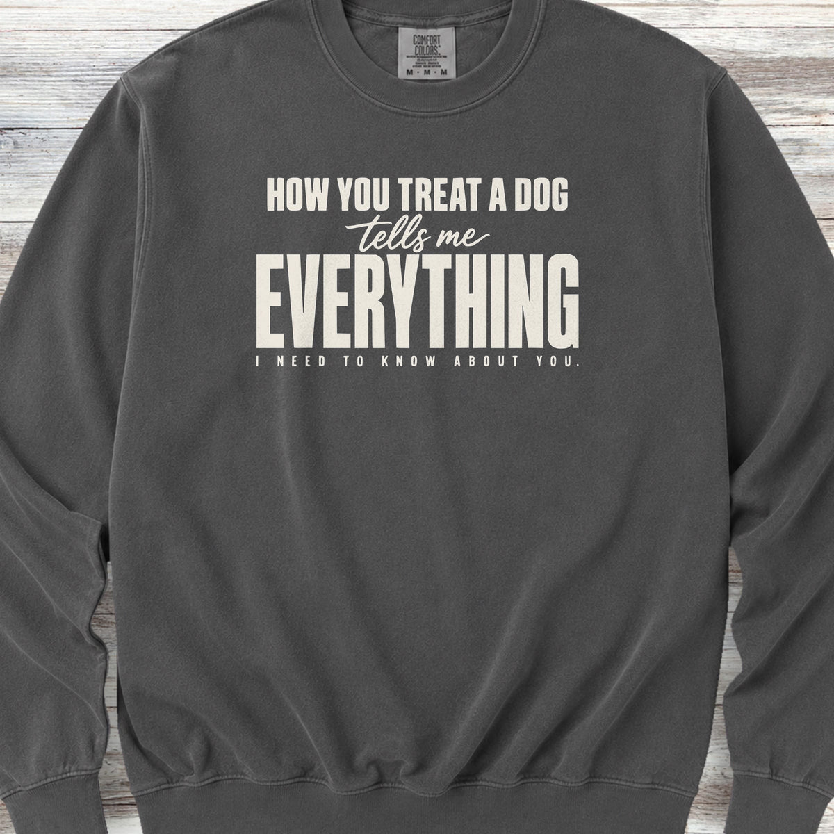 Everything Sweatshirt - Pepper