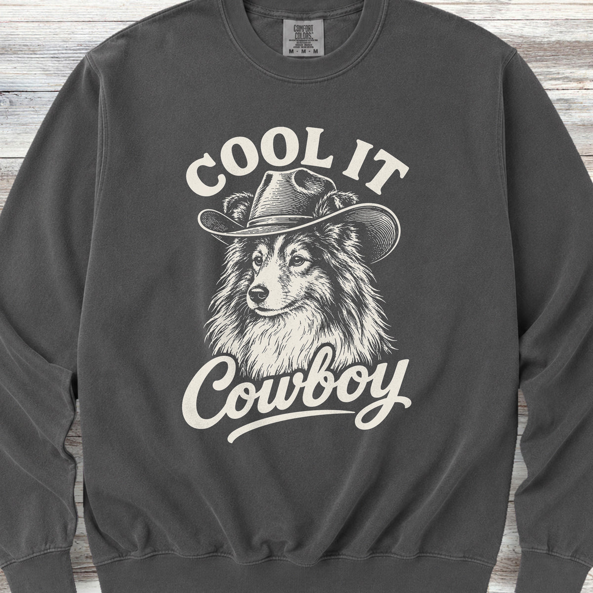 Shetland Sheepdog Cool It Sweatshirt - Pepper
