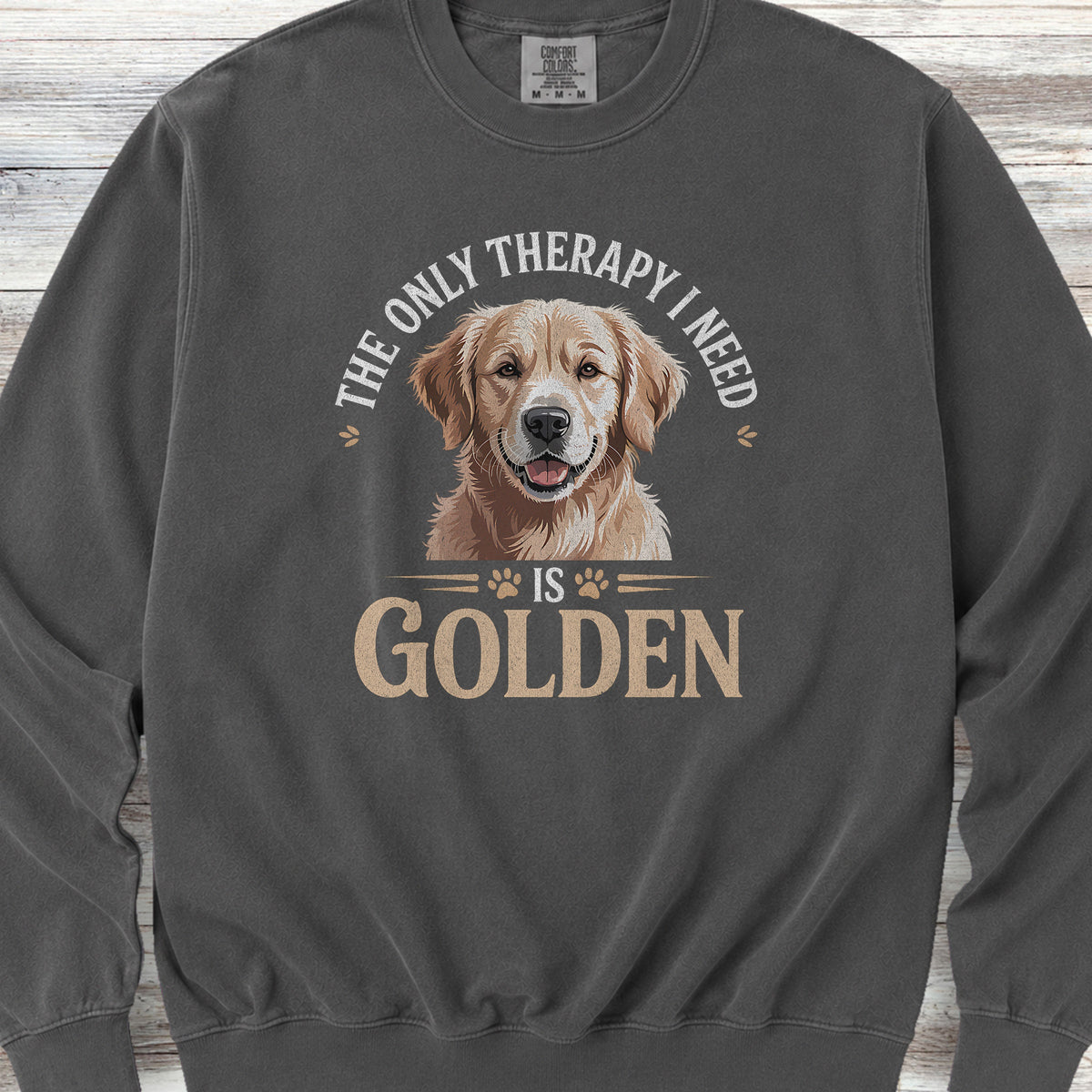 Golden Retriever Therapy Sweatshirt - Pepper