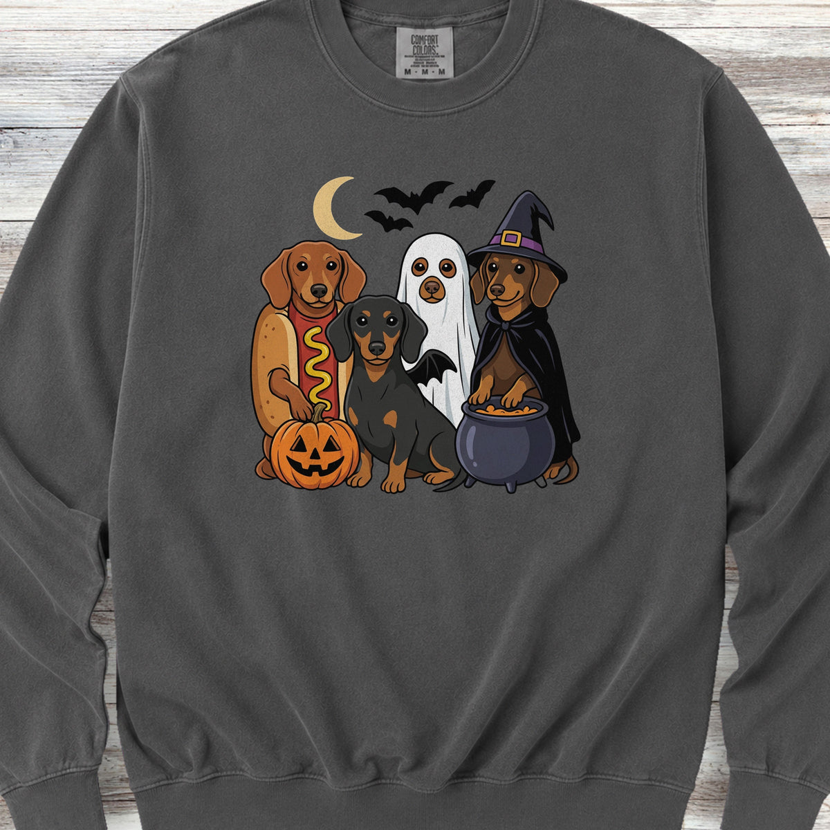 Dachshund Halloween Sweatshirt - Pepper