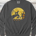 Jack Russell Terrier Halloween Moon Sweatshirt - Pepper
