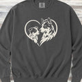 Australian Cattle Dog Heart Bond Sweatshirt - Pepper
