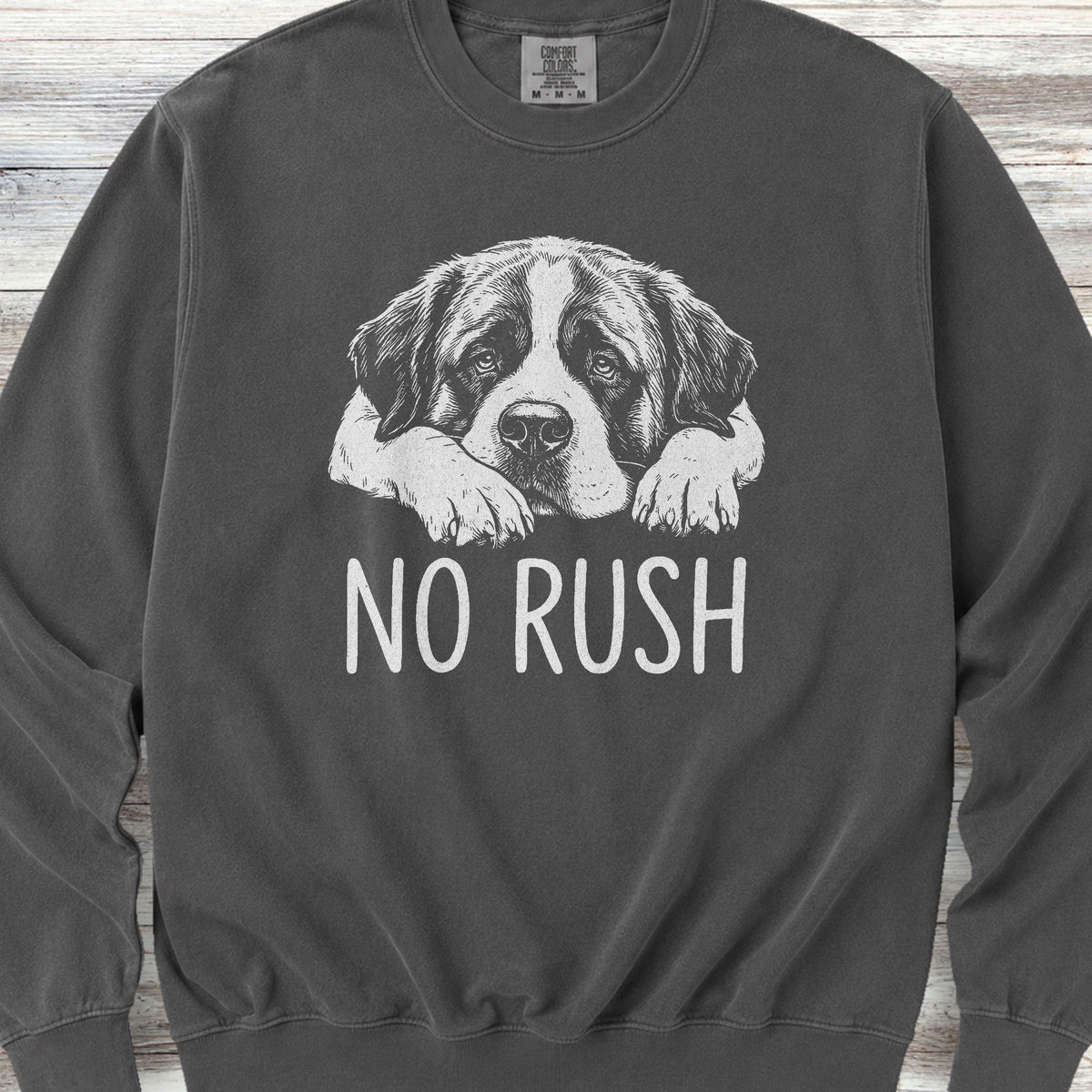 Saint Bernard No Rush Sweatshirt - Pepper