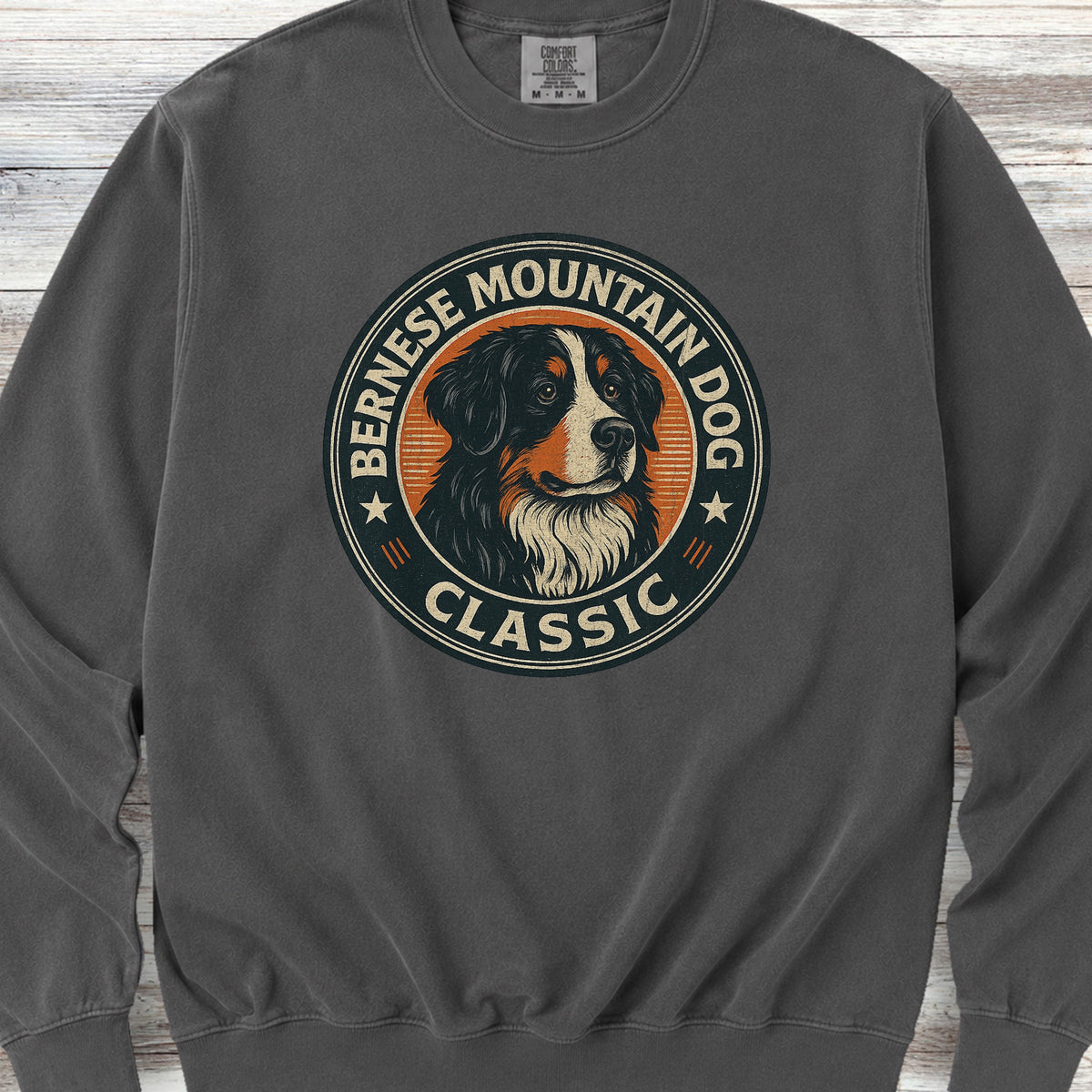 Bernese Mountain Dog Classic Sweatshirt - Pepper