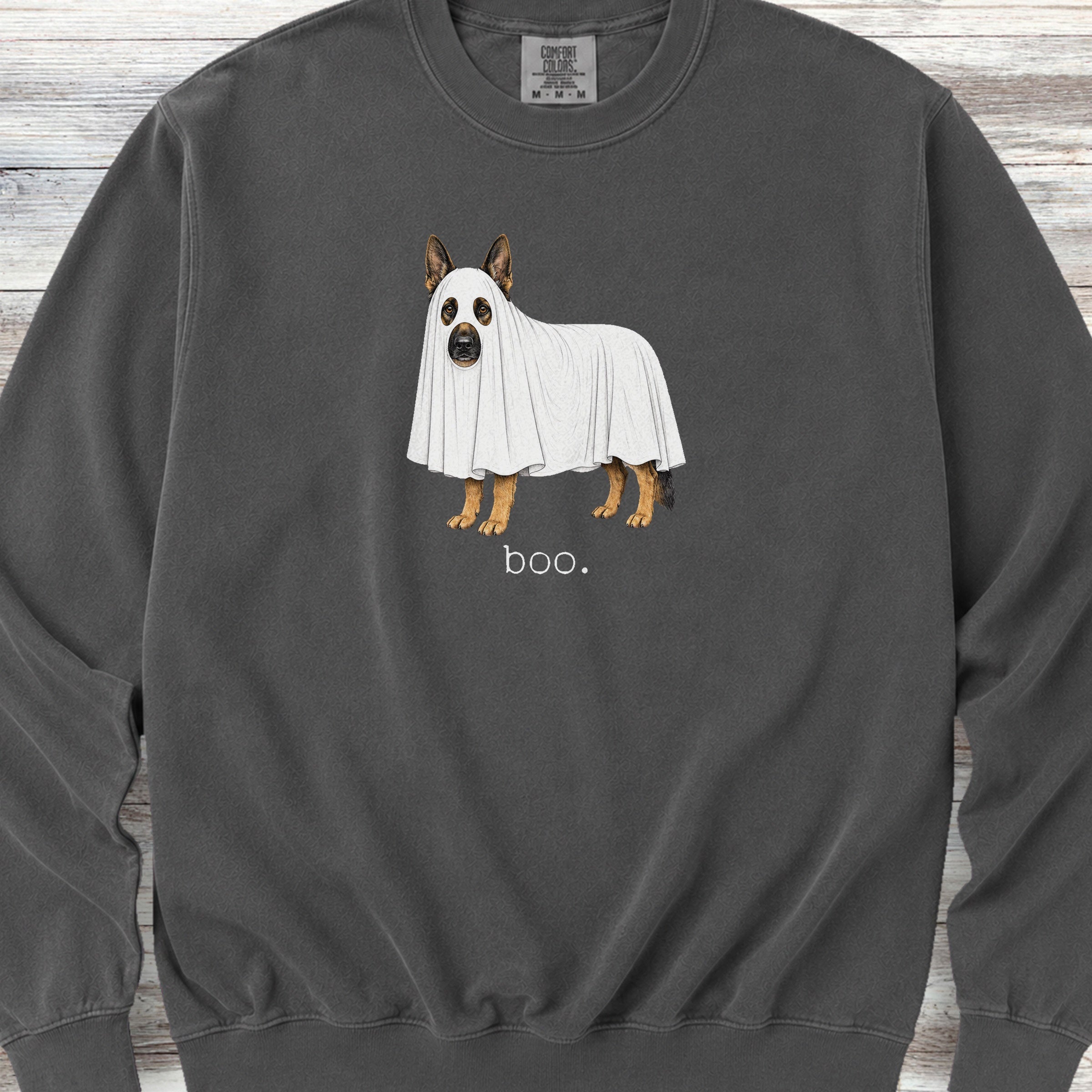 German Shepherd Boo Sweatshirt - Pepper