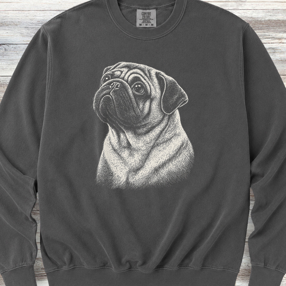 Pug Loyalty Sweatshirt - Pepper