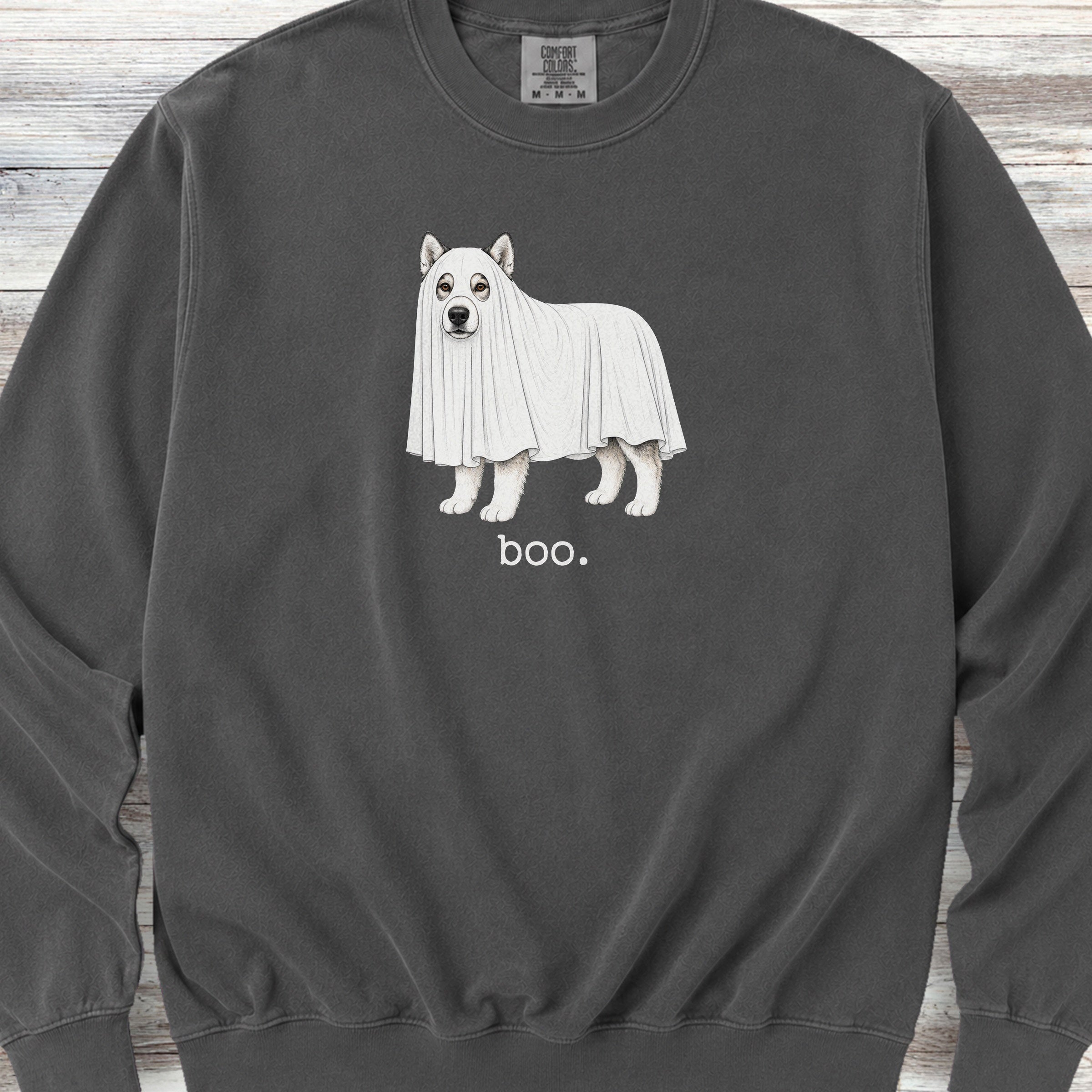 Alaskan Malamute Boo Sweatshirt - Pepper