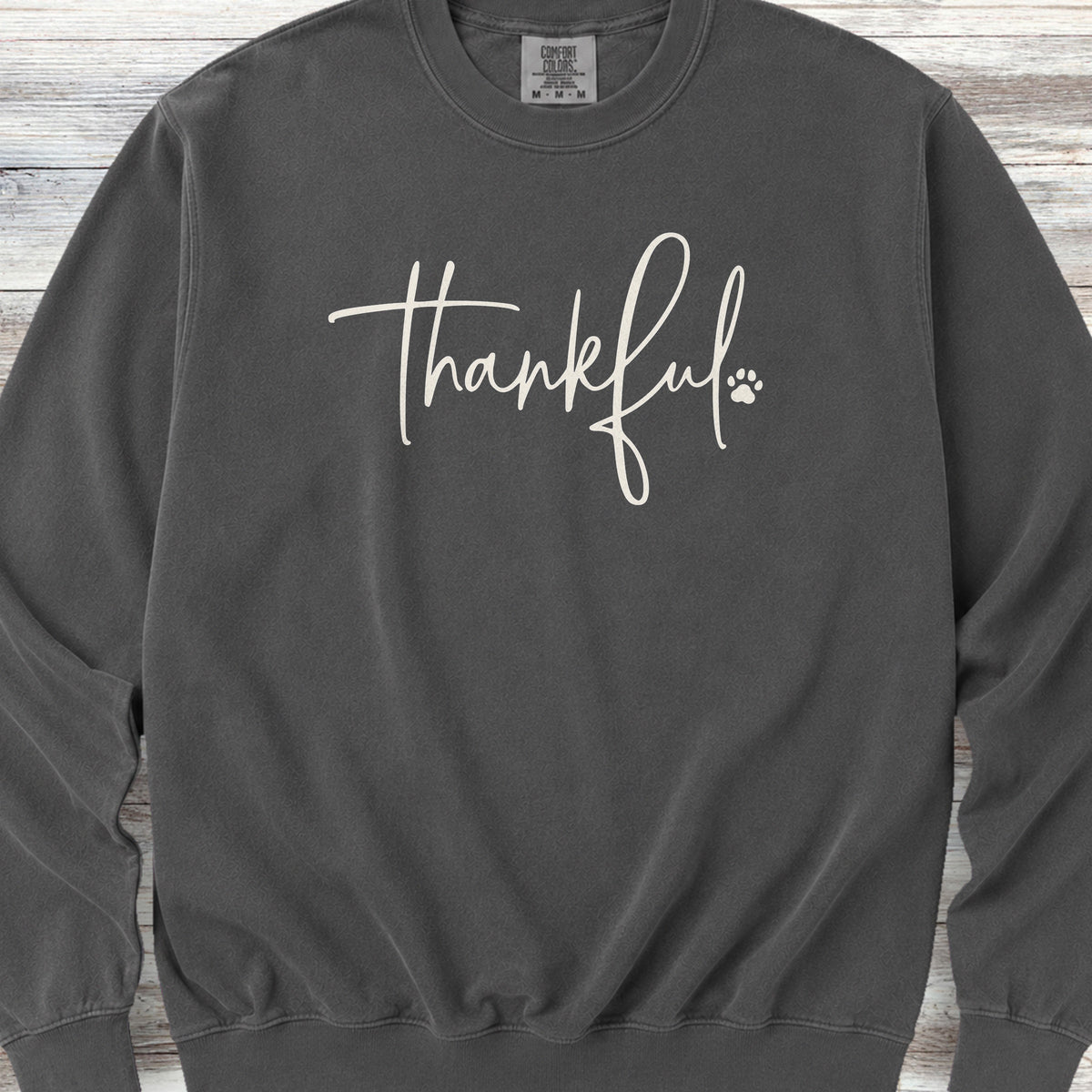 Thankful Sweatshirt - Pepper