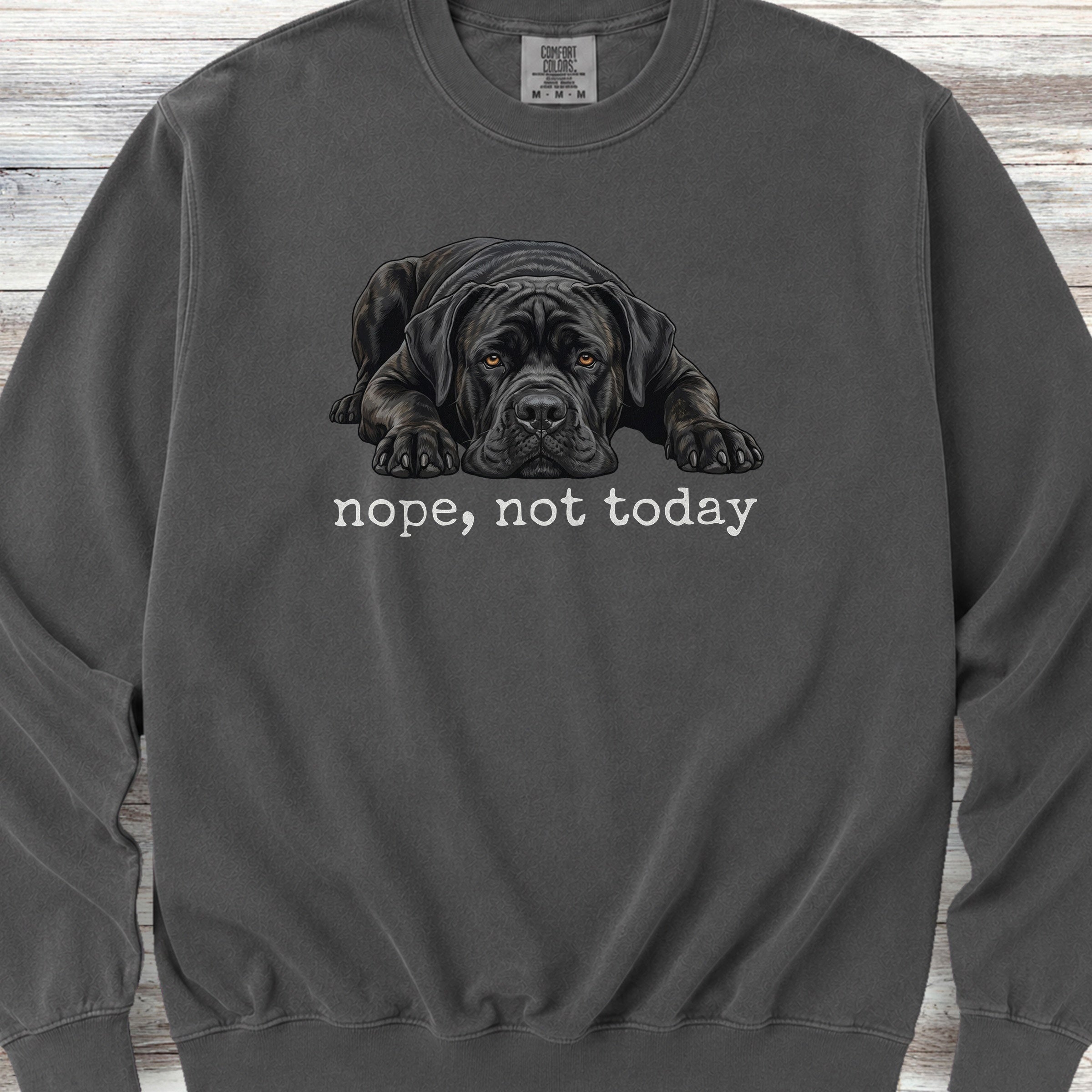 Cane Corso Nope Sweatshirt - Pepper
