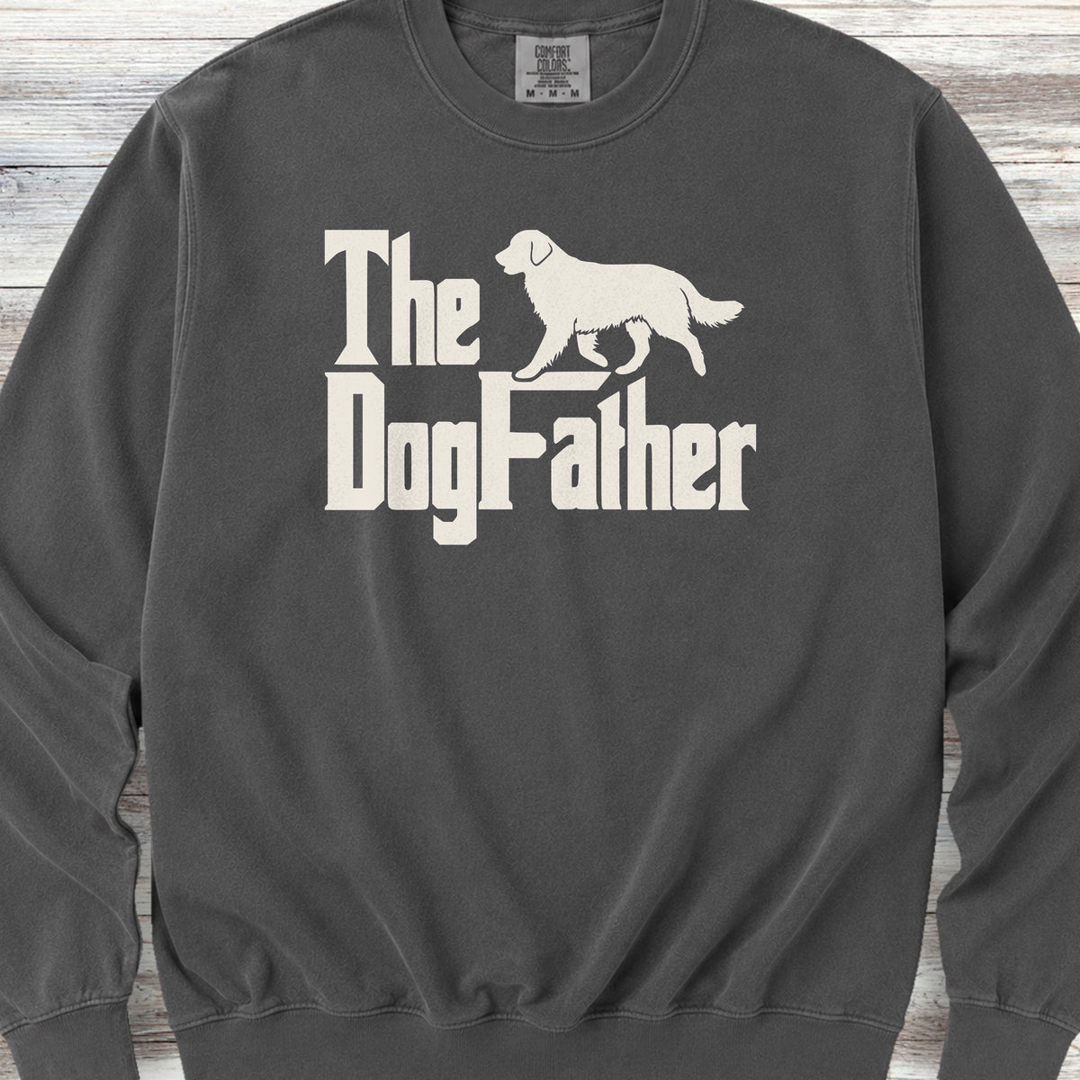 Golden Retriever Dog Father Sweatshirt - Pepper
