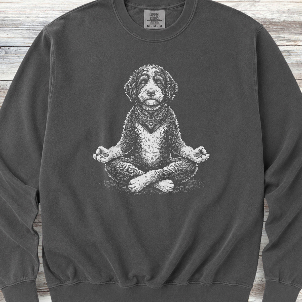 Bernedoodle Still Waters Sweatshirt - Pepper