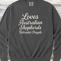 Australian Shepherd Tolerates People Sweatshirt - Pepper