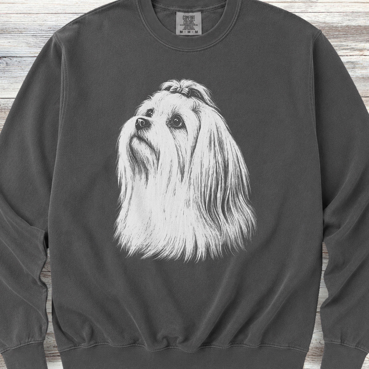 Maltese Loyalty Sweatshirt - Pepper