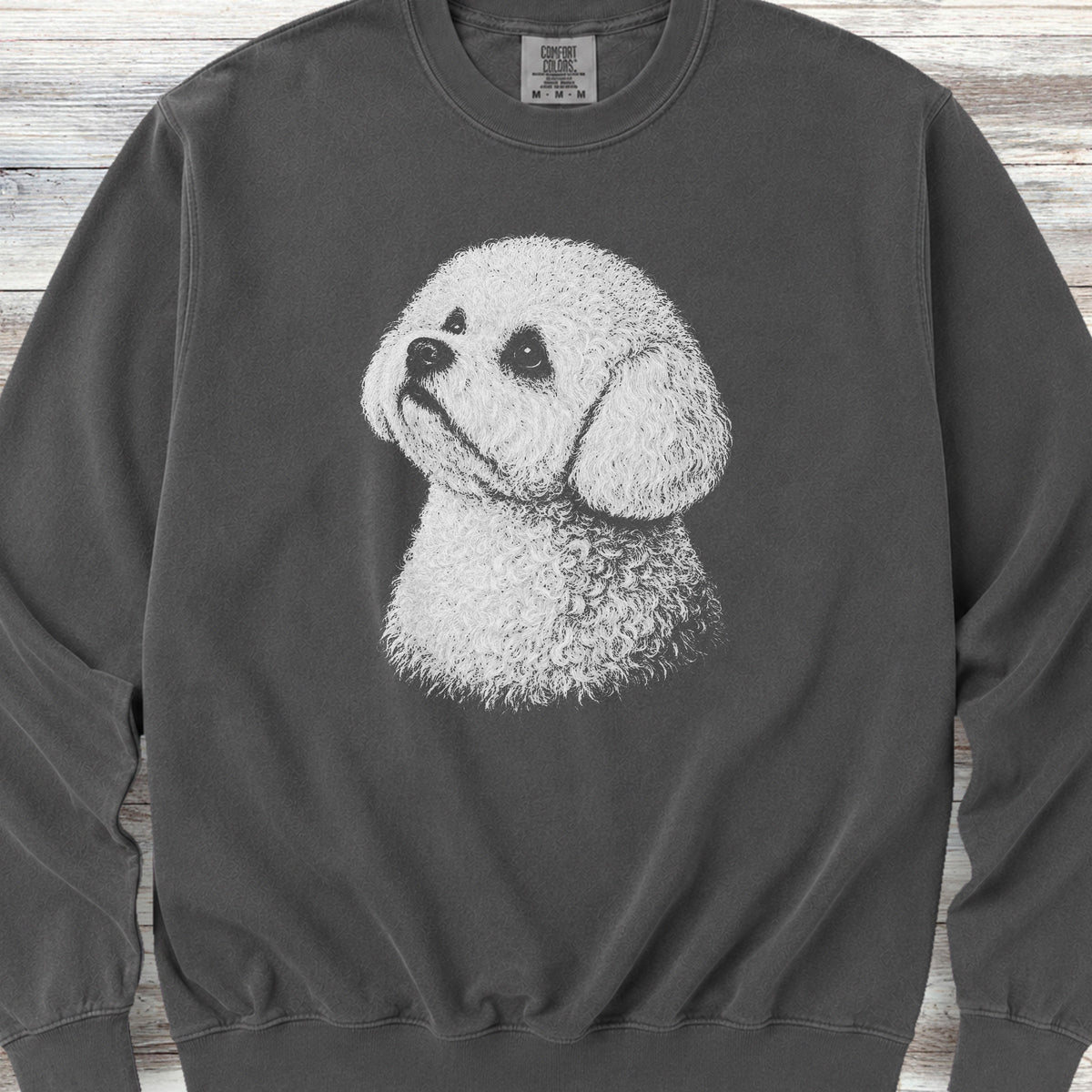 Bichon Frise Loyalty Sweatshirt - Pepper