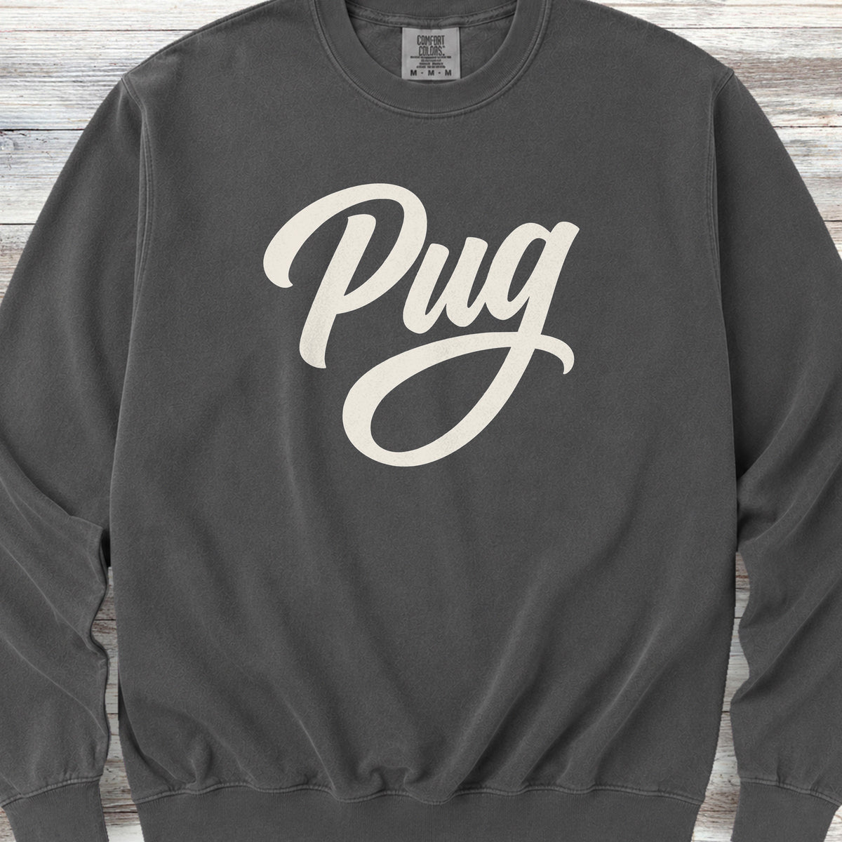 Pug Team Sweatshirt - Pepper