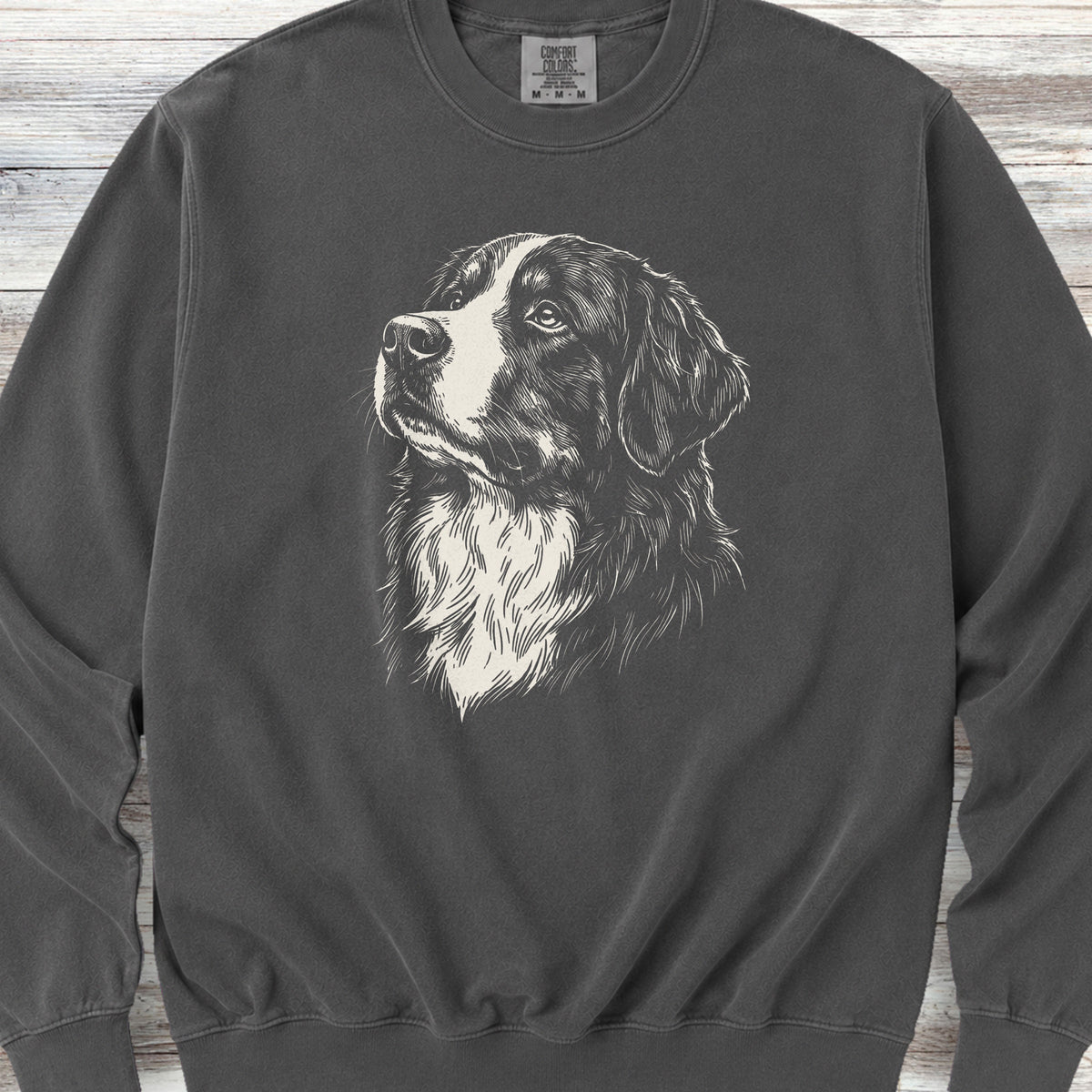 Bernese Mountain Dog Loyalty Sweatshirt - Pepper