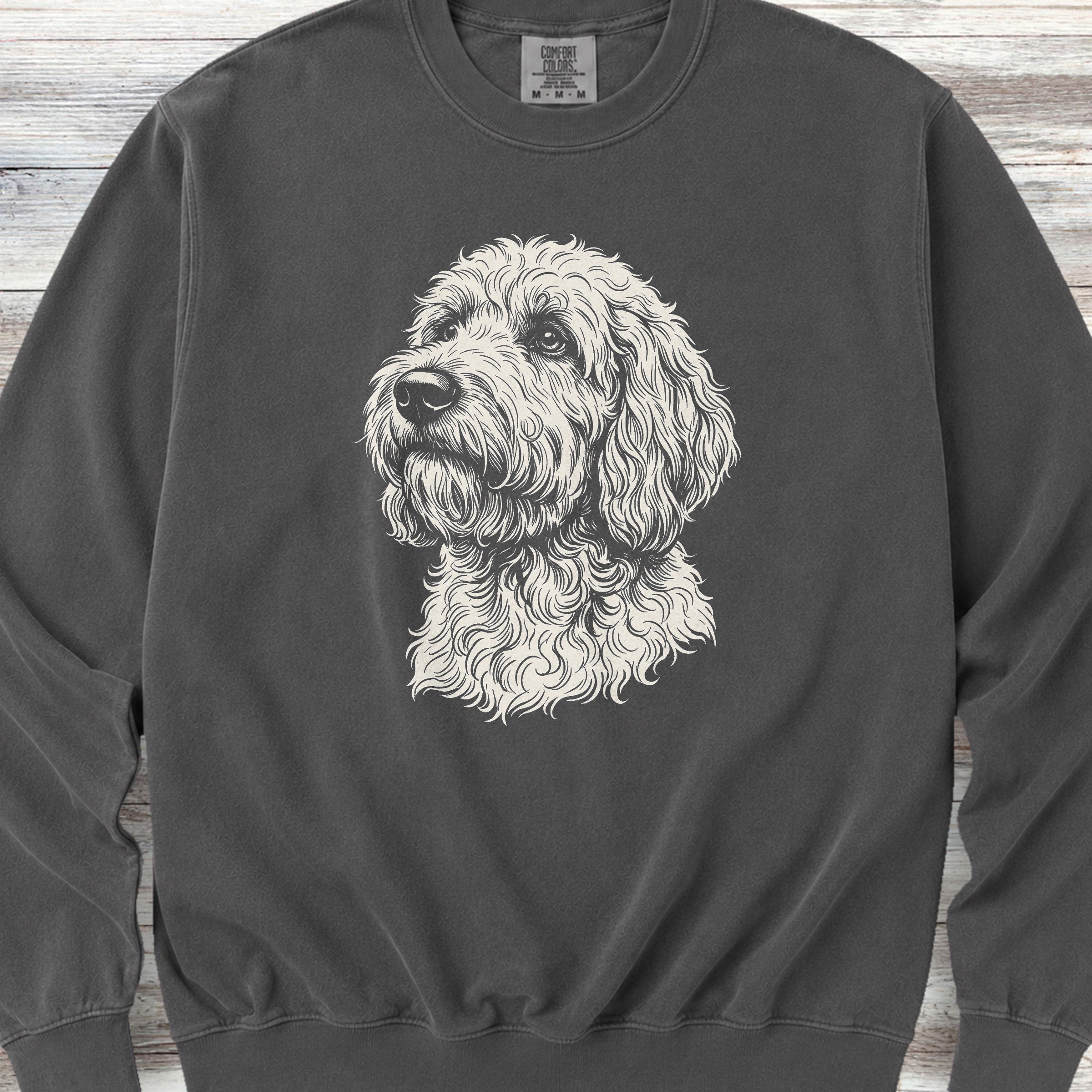 Goldendoodle Loyalty Sweatshirt - Pepper