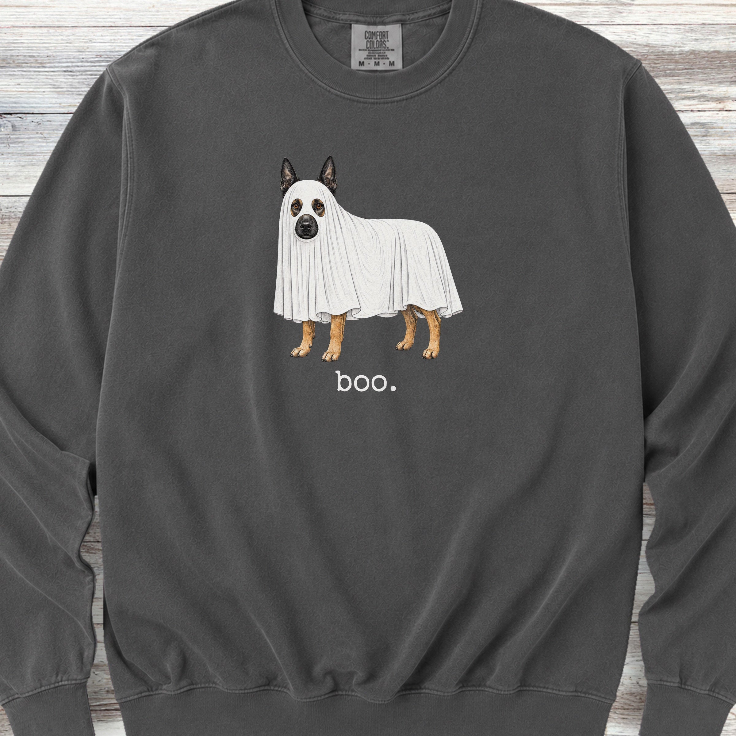 Belgian Malinois Boo Sweatshirt - Pepper