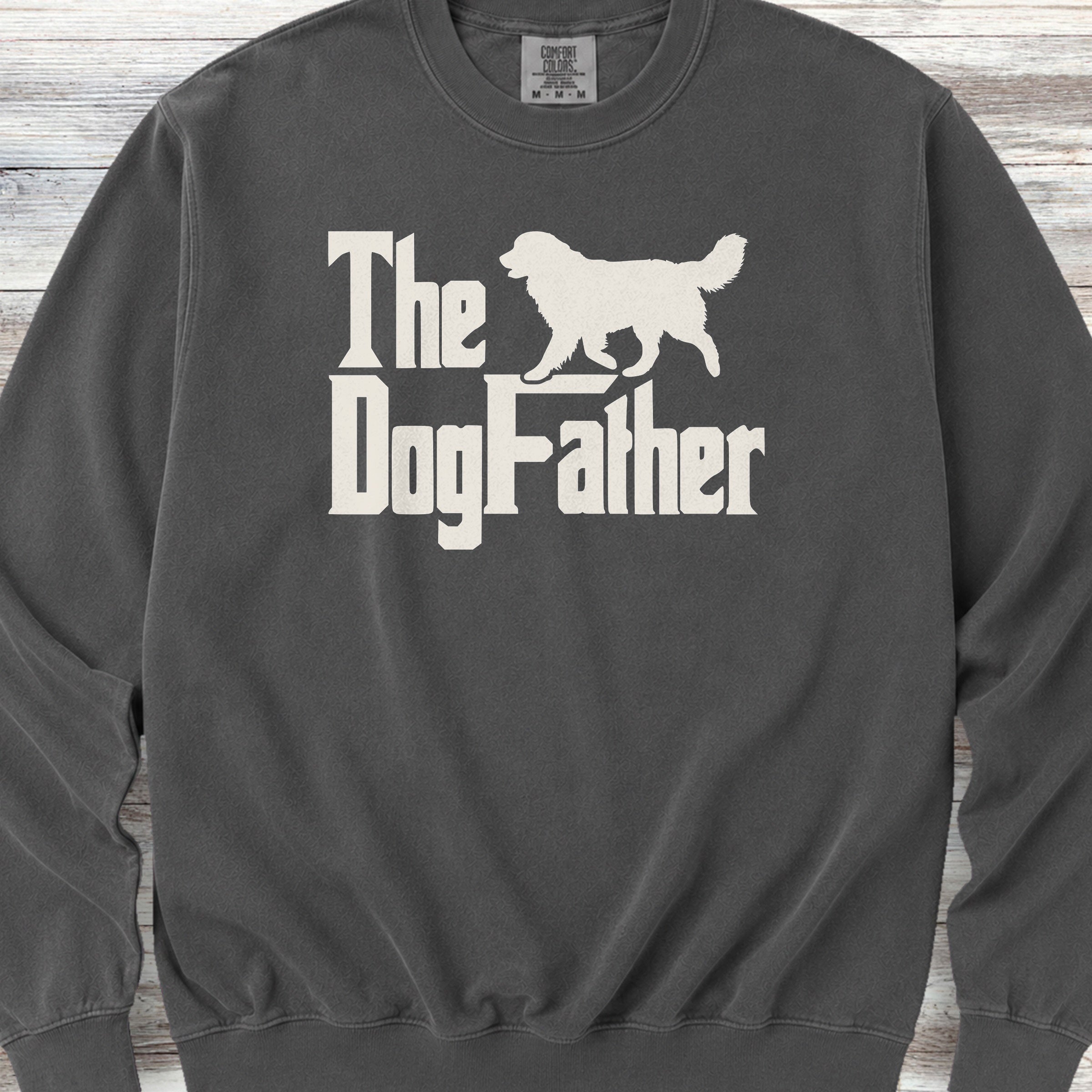 Bernese Mountain Dog Father Sweatshirt - Pepper