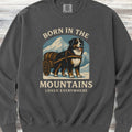 Bernese Mountain Dog Born Sweatshirt - Pepper