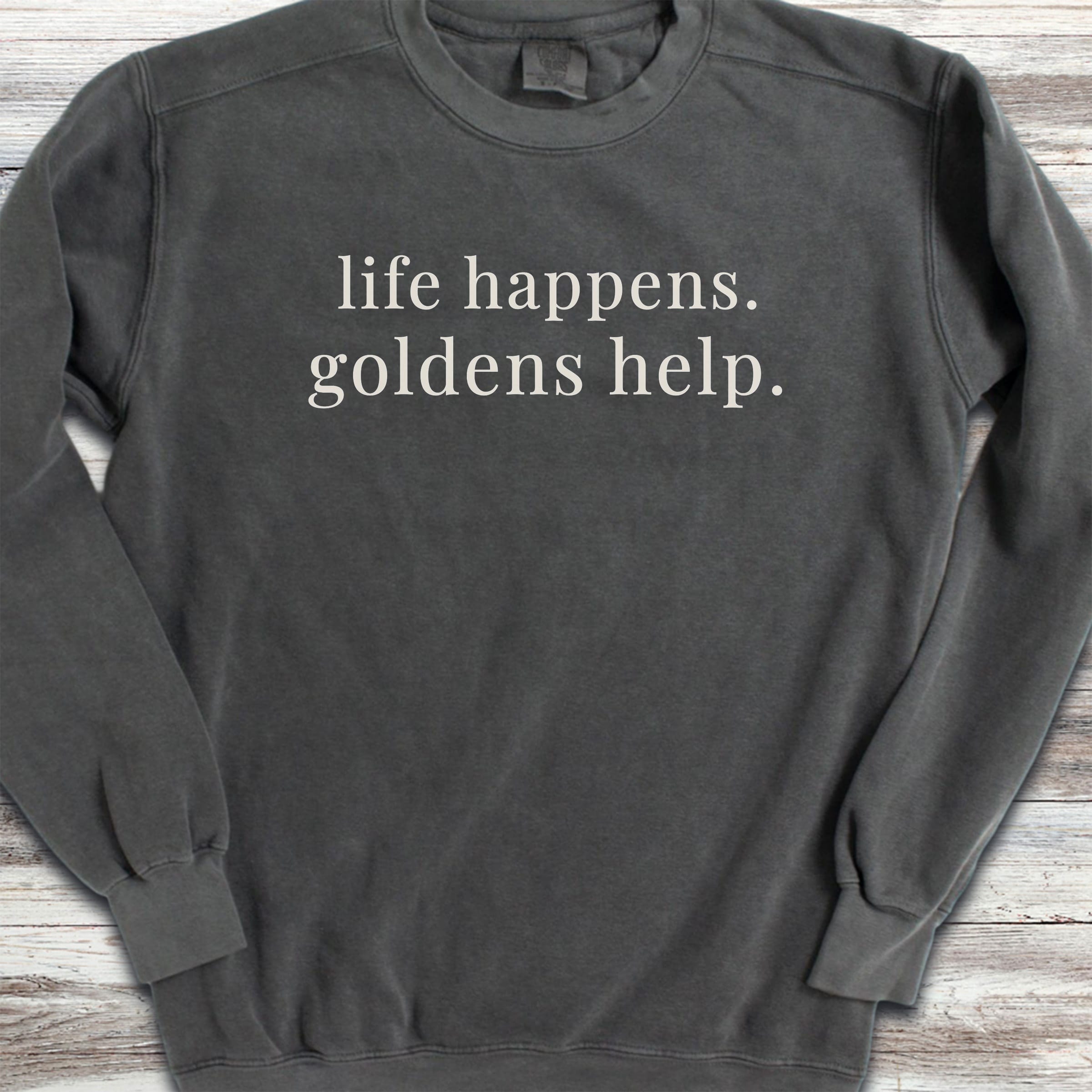 Golden Retriever Help Sweatshirt - Pepper