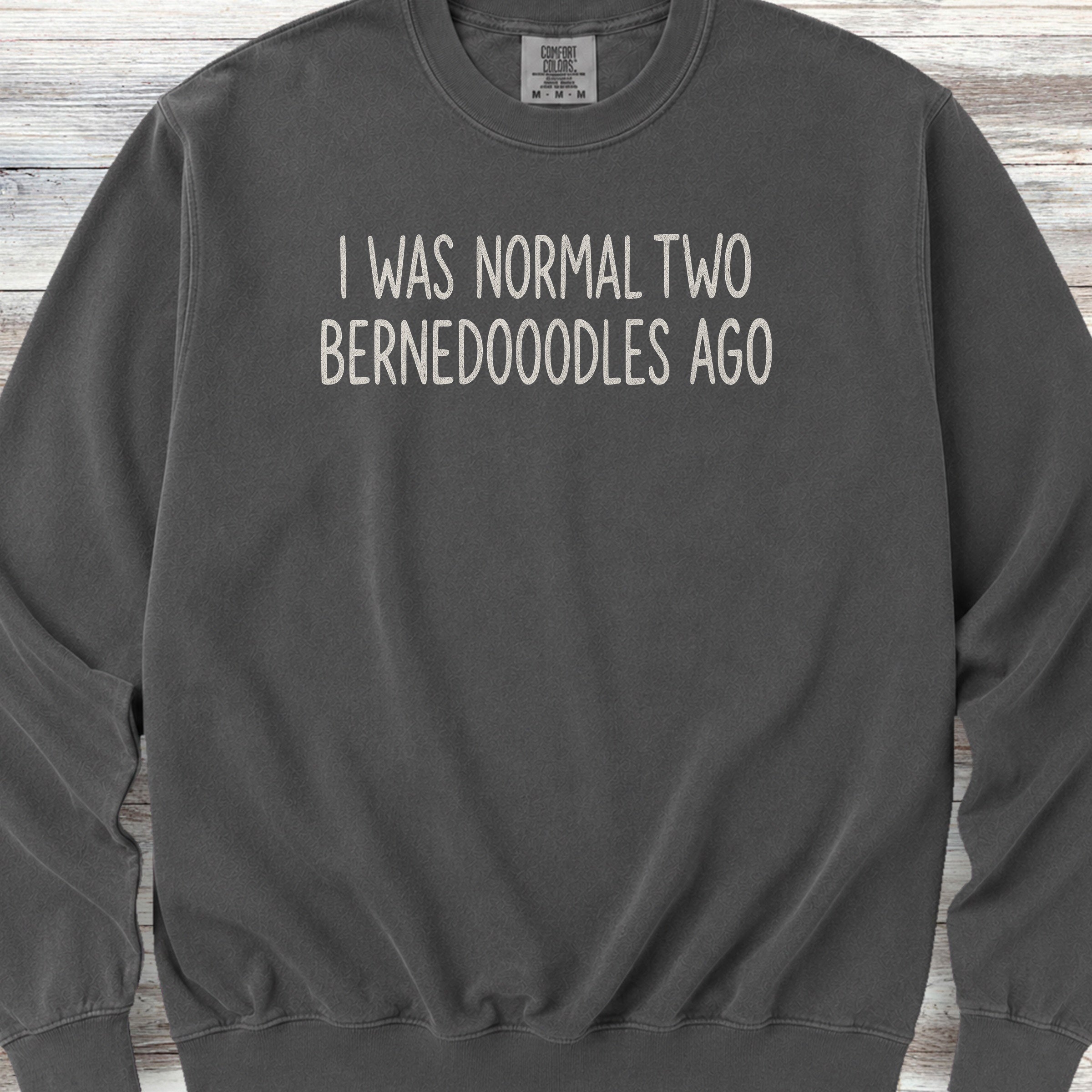 Bernedoodle Normal Sweatshirt - Pepper