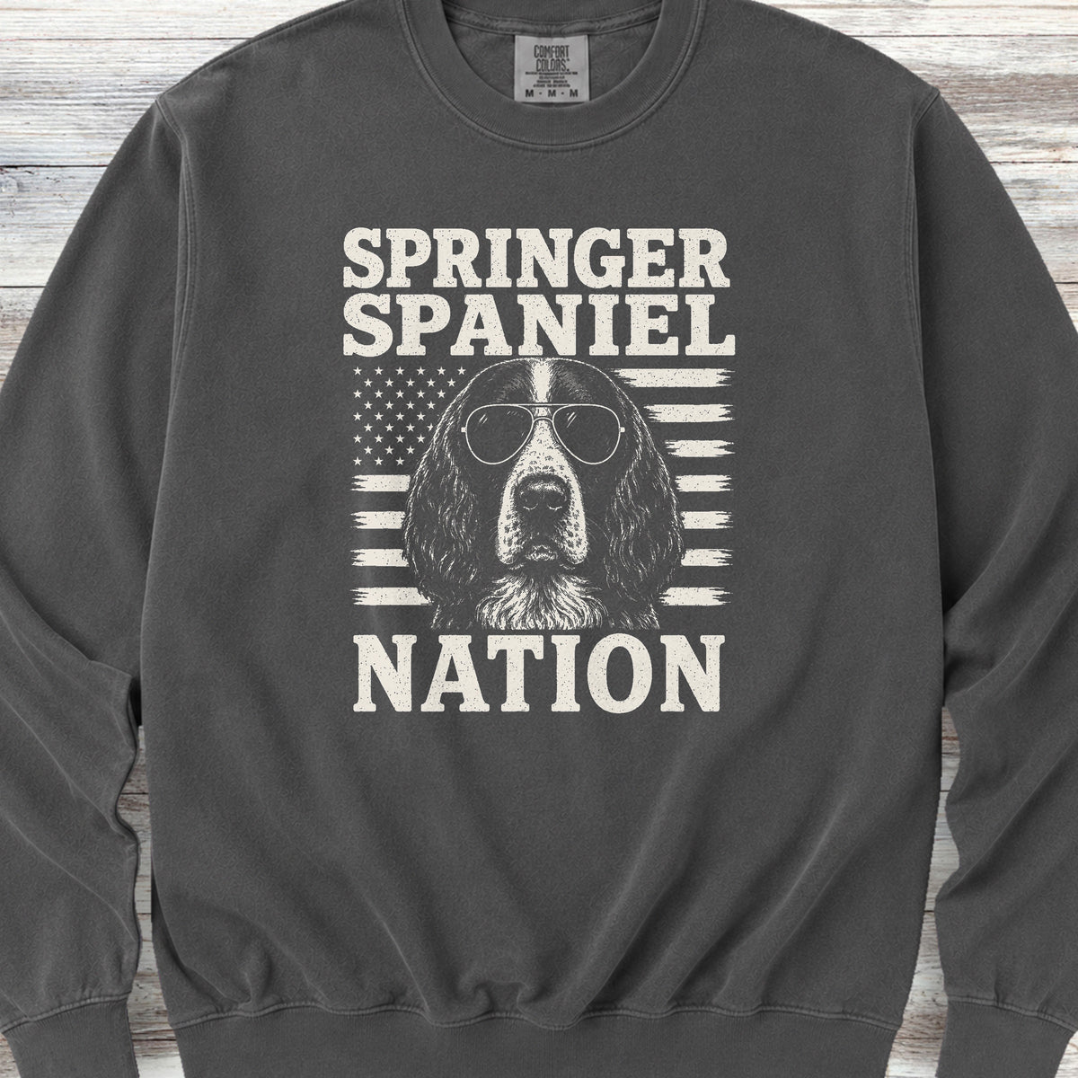 English Springer Spaniel Nation Sweatshirt - Pepper