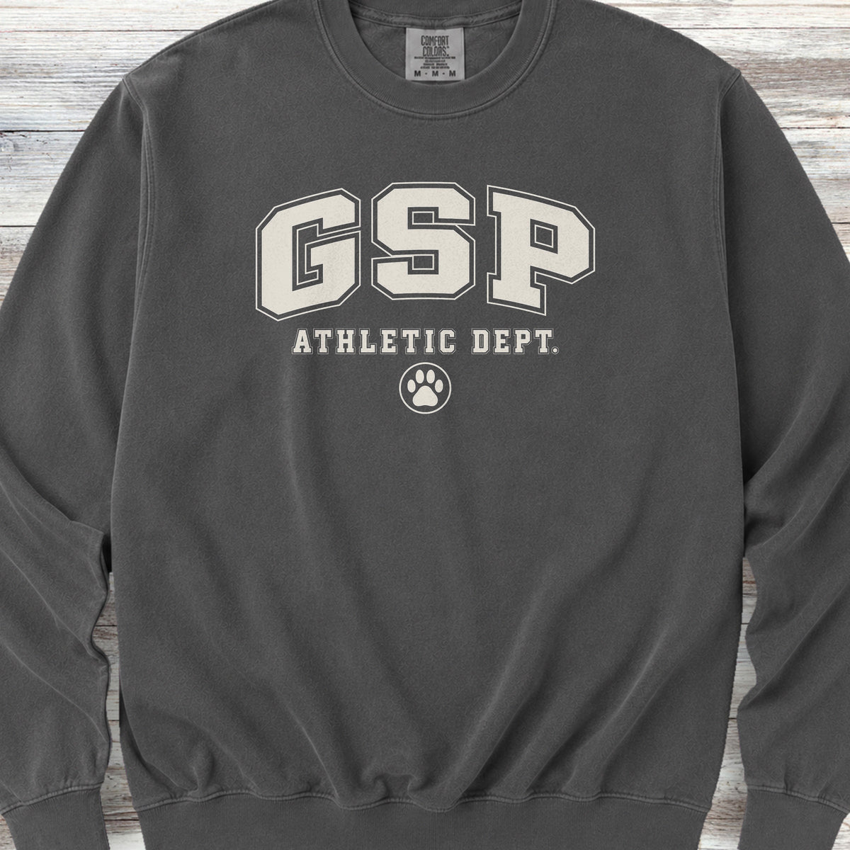 German Shorthaired Pointer Athletic Dept Sweatshirt - Pepper