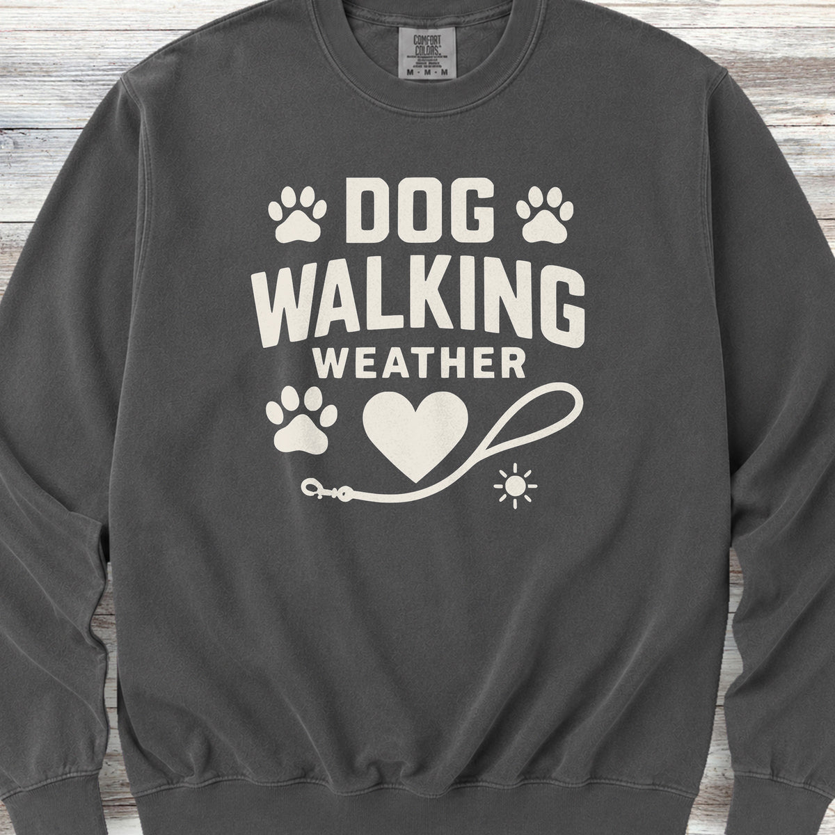 Dog Walking Weather Sweatshirt - Pepper