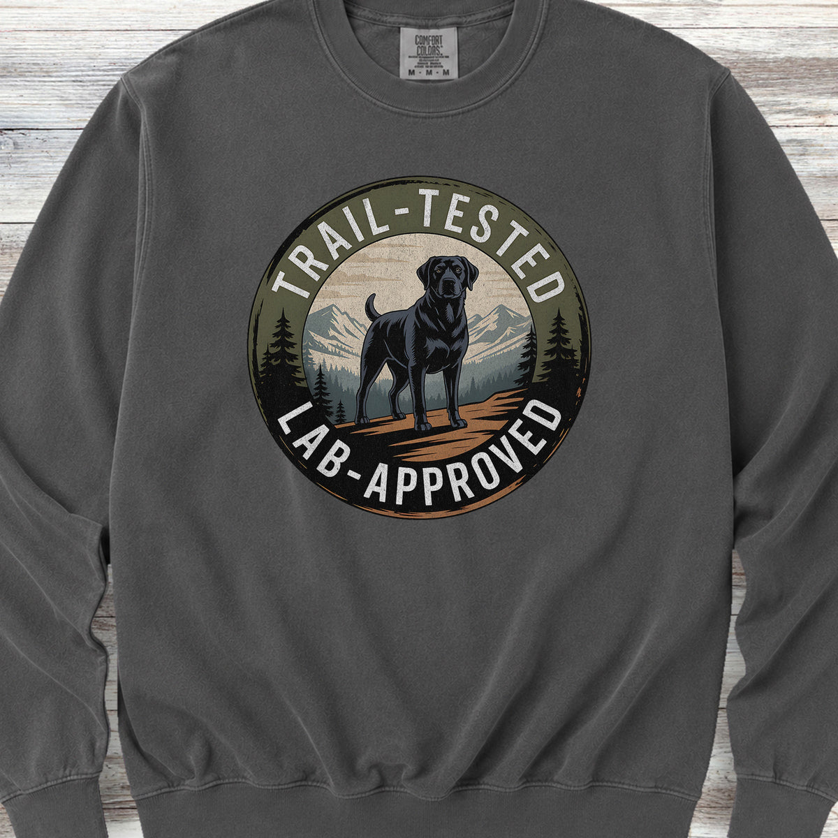 Trail Tested Lab Approved Sweatshirt - Pepper