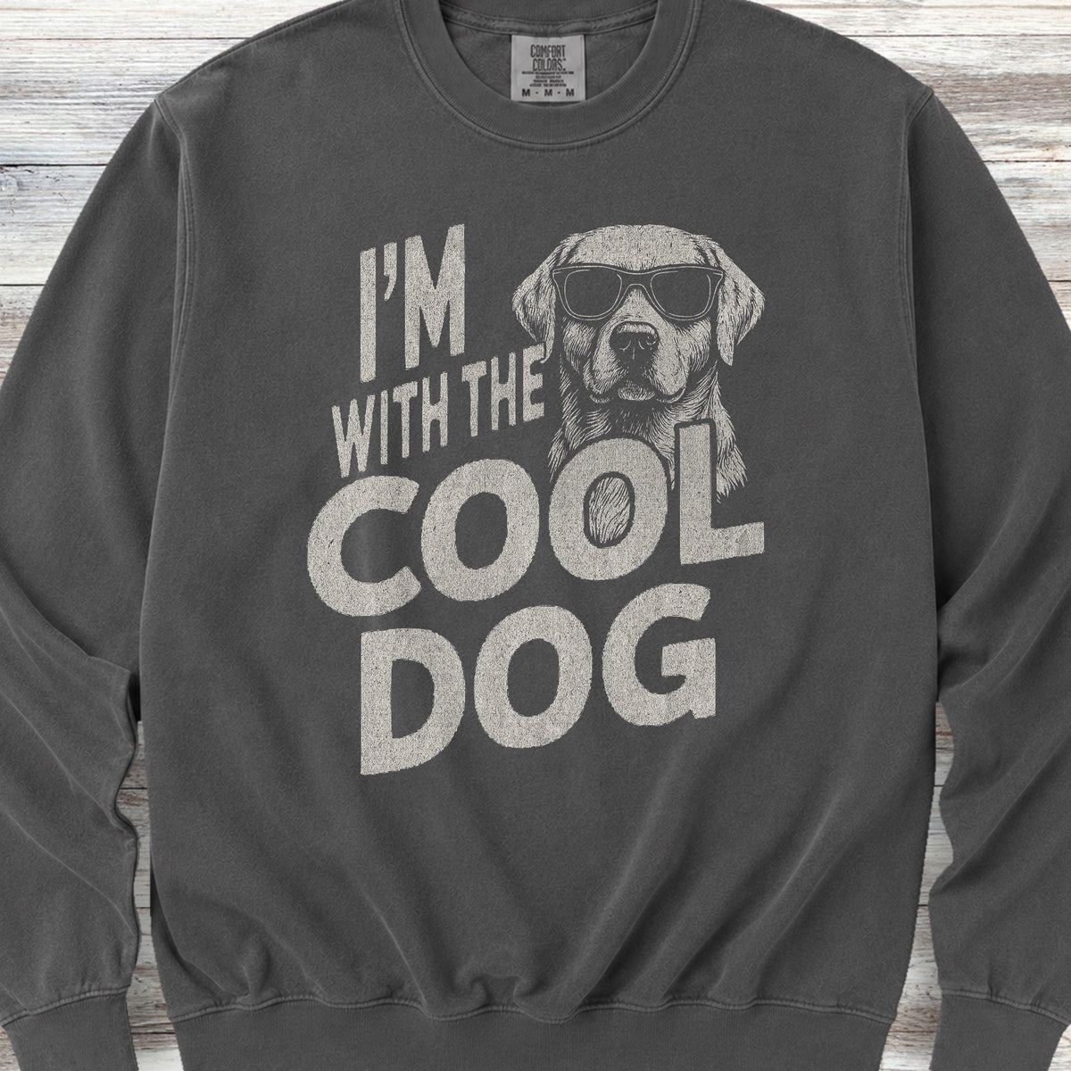 Labrador Retriever Cool Dog Sweatshirt - Pepper