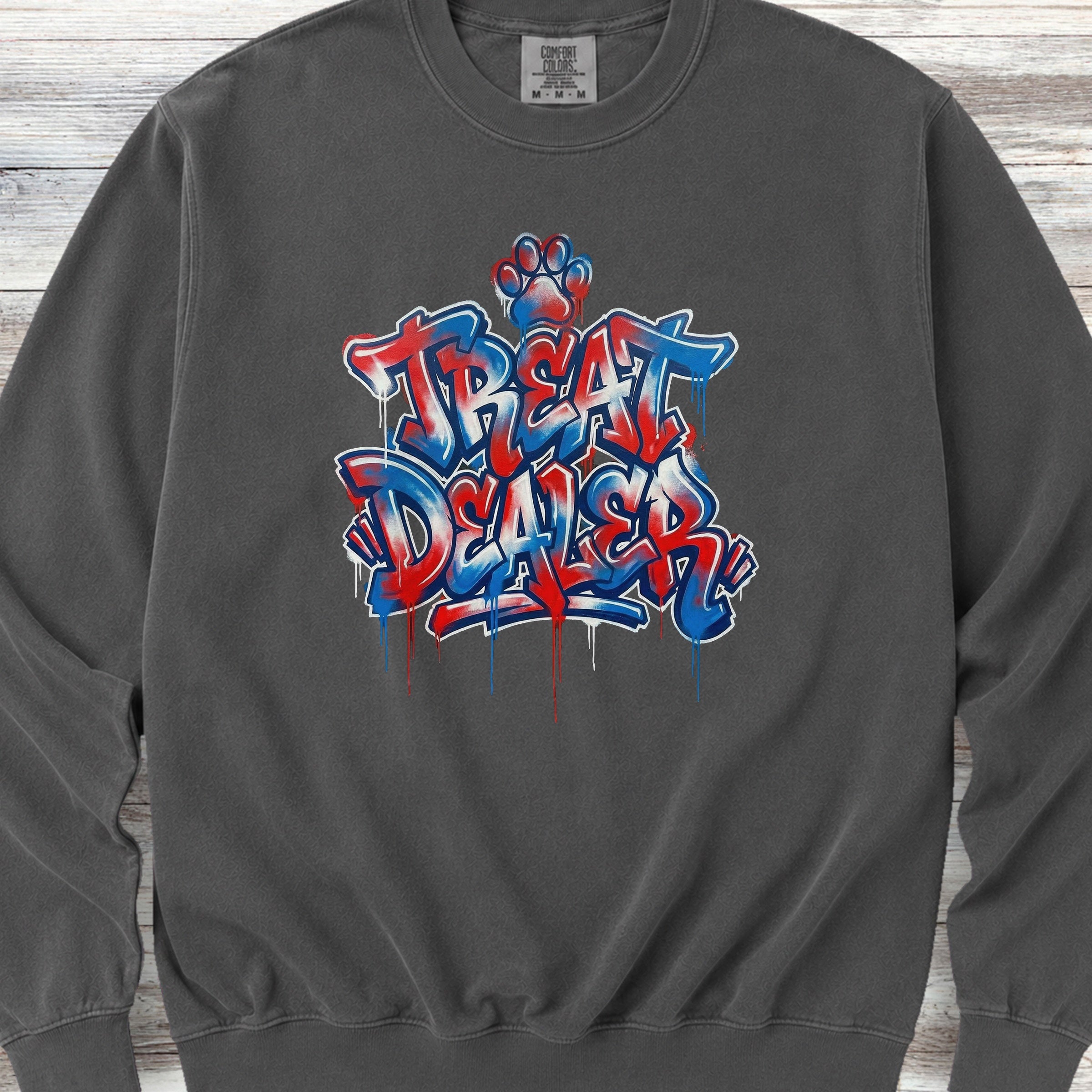 Treat Dealer American Grafitti Sweatshirt - Pepper