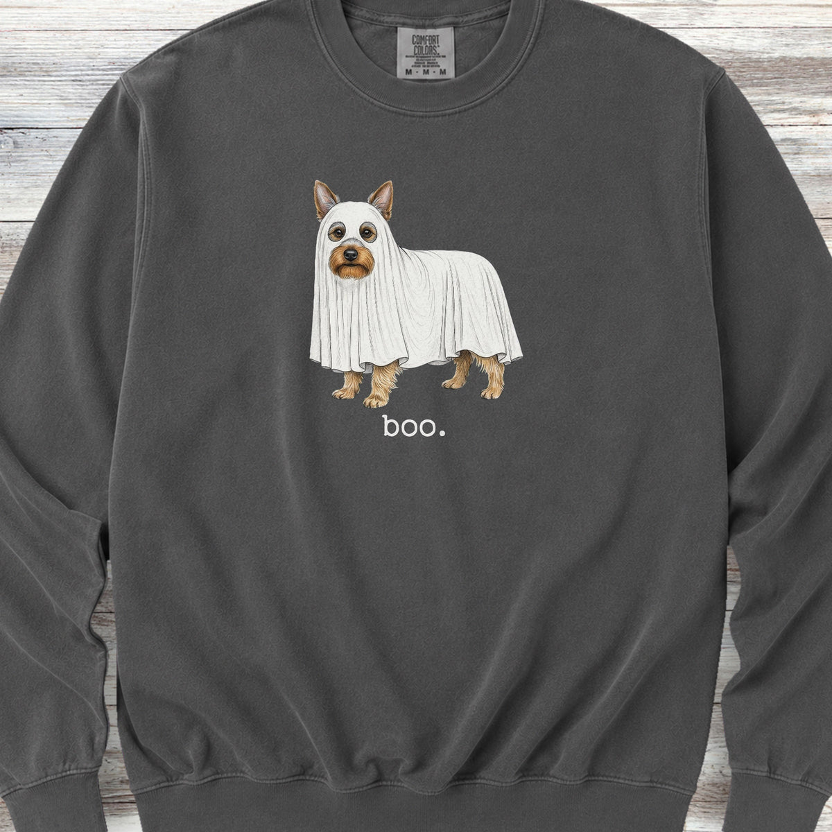 Silky Terrier Boo Sweatshirt - Pepper