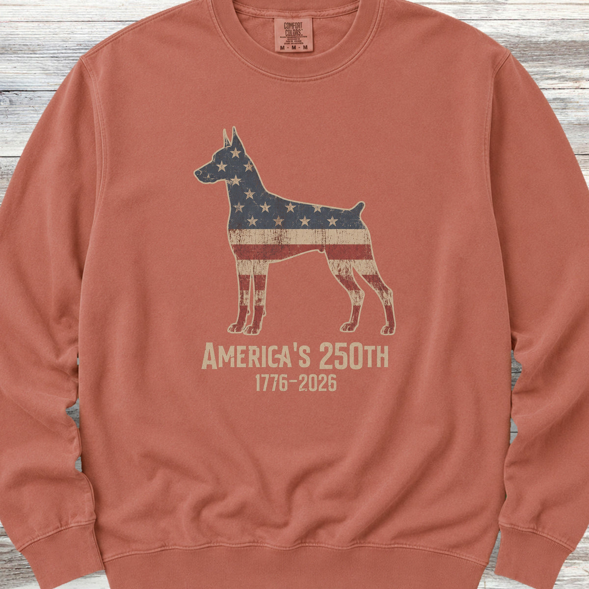 Doberman 250 Sweatshirt - Terracotta