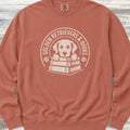 Golden Retriever Books Sweatshirt - Terracotta