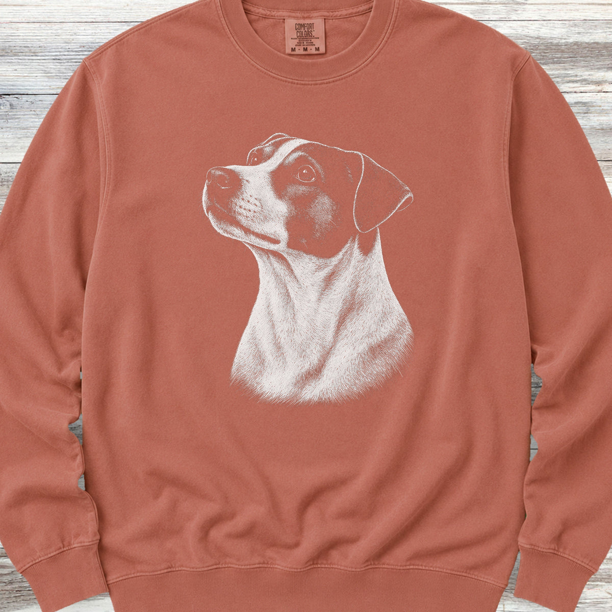 Jack Russell Loyalty Sweatshirt - Terracotta