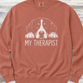 Bernese Mountain Dog Therapist Sweatshirt - Terracotta