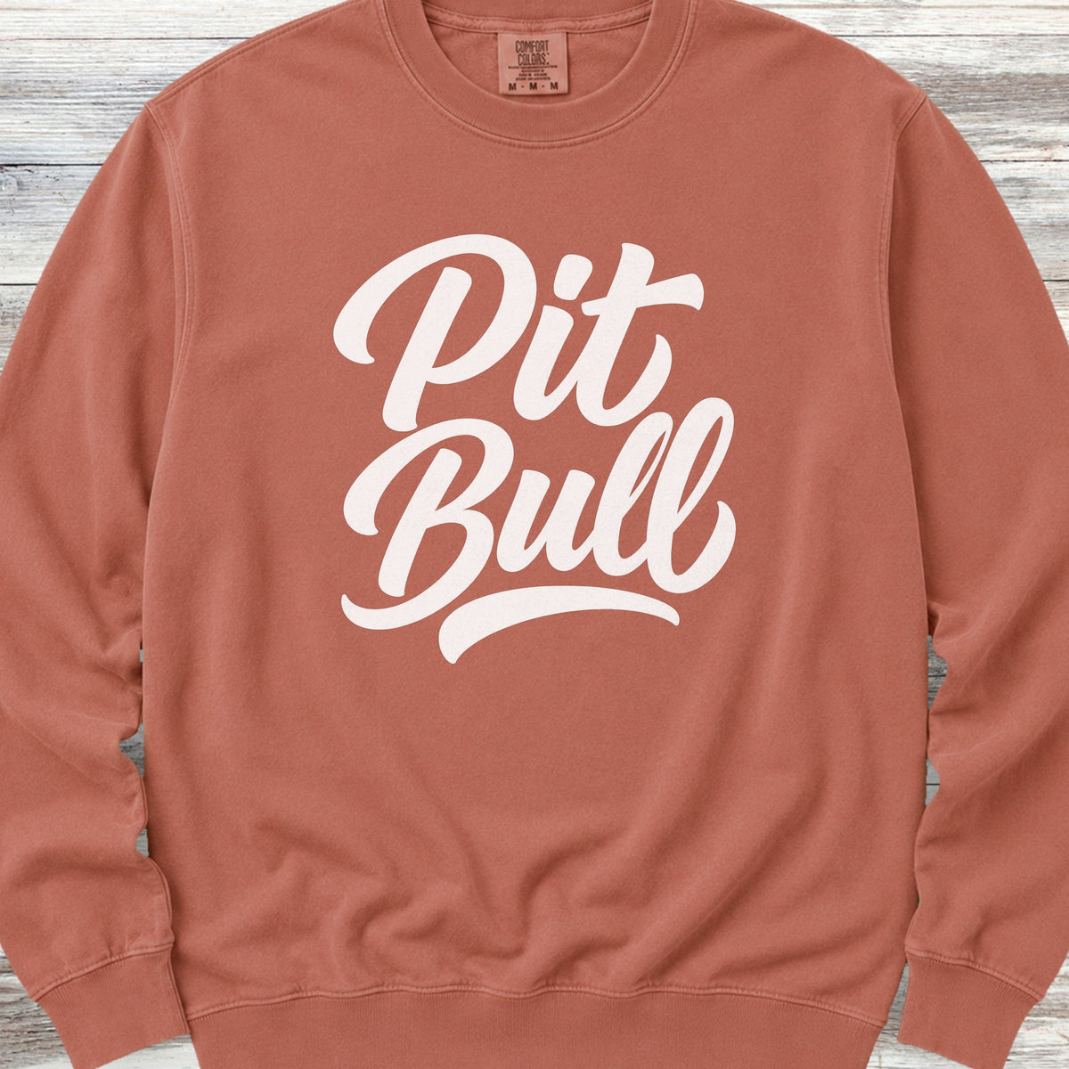 Pit Bull Team Sweatshirt - Terracotta